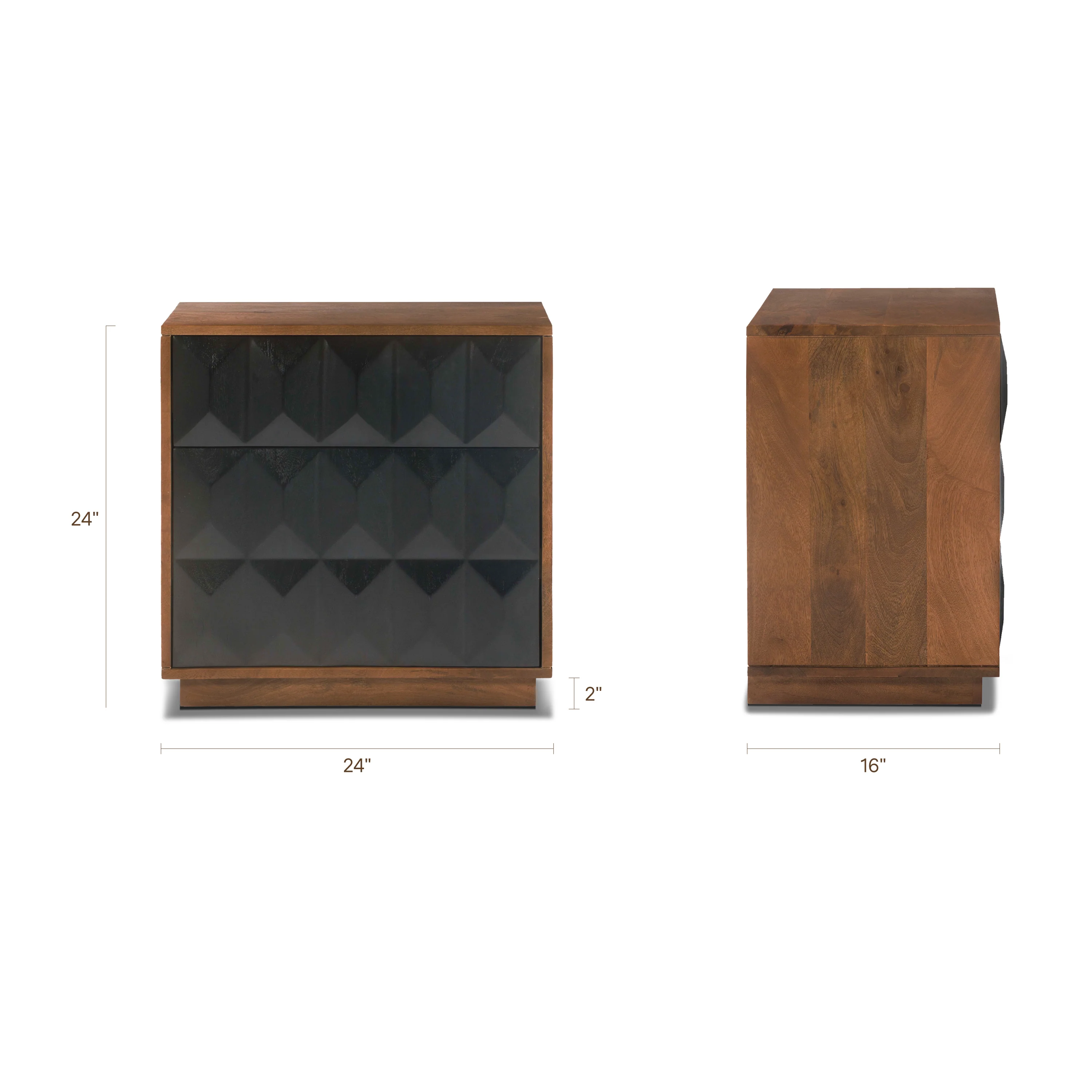 Laso Nightstand | Black - Image 8