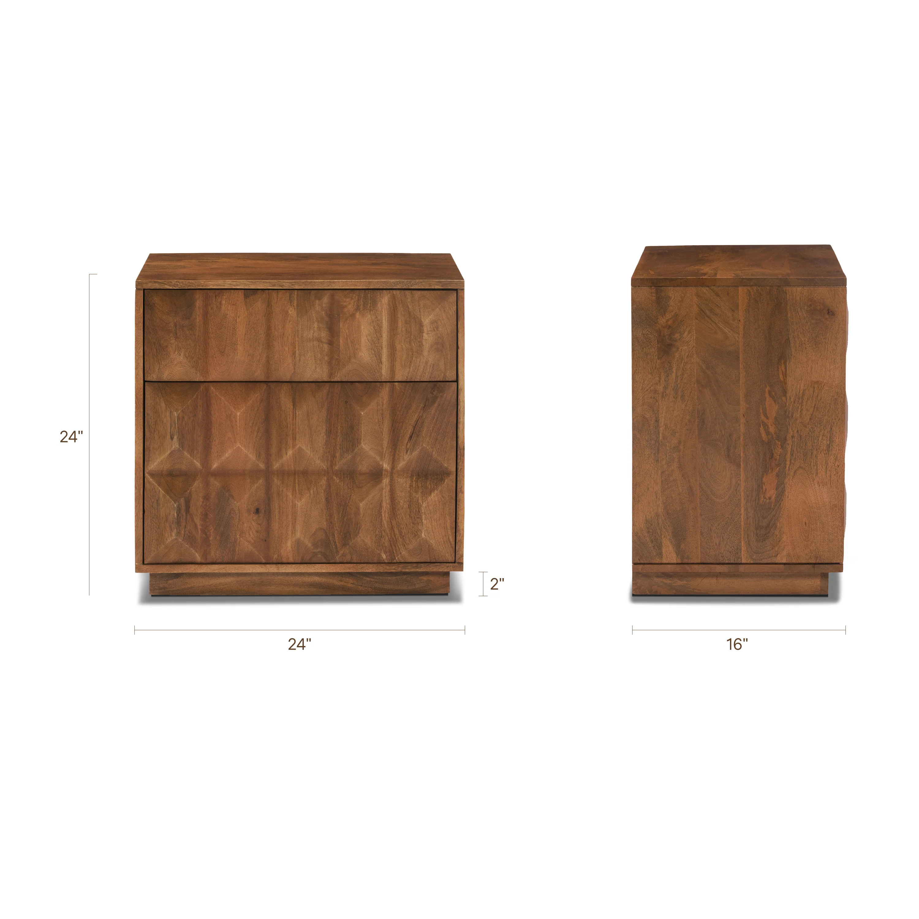 Laso Nightstand | English Walnut - Image 9