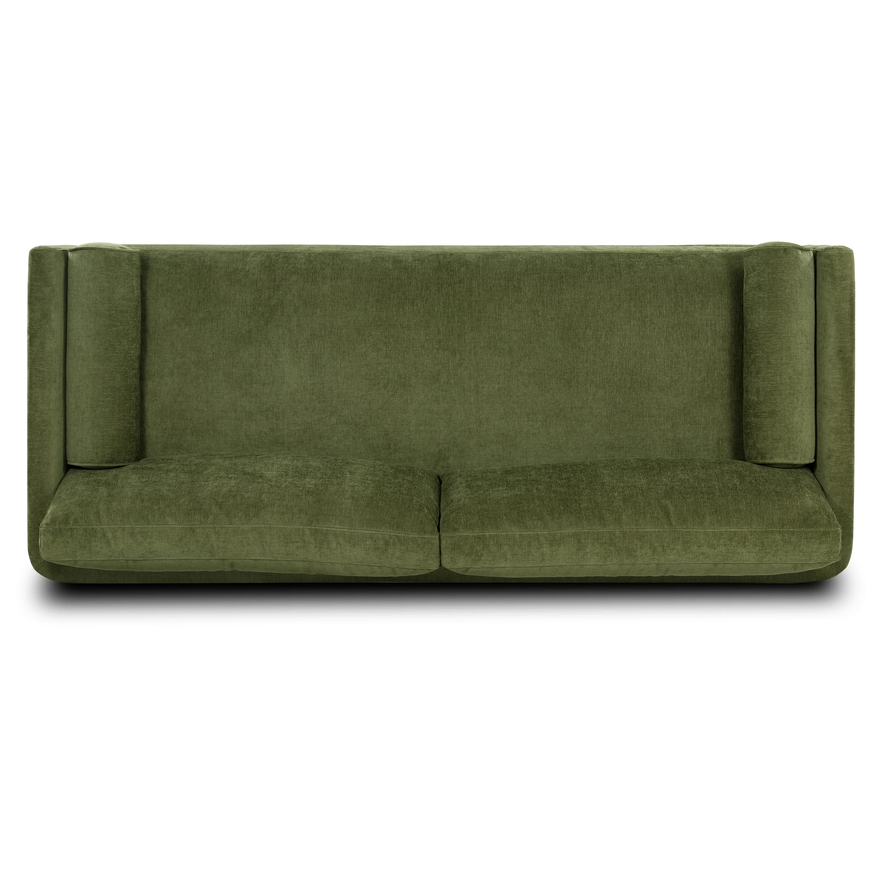 Lea 90.5" Sofa | Distressed Green Velvet - Image 6
