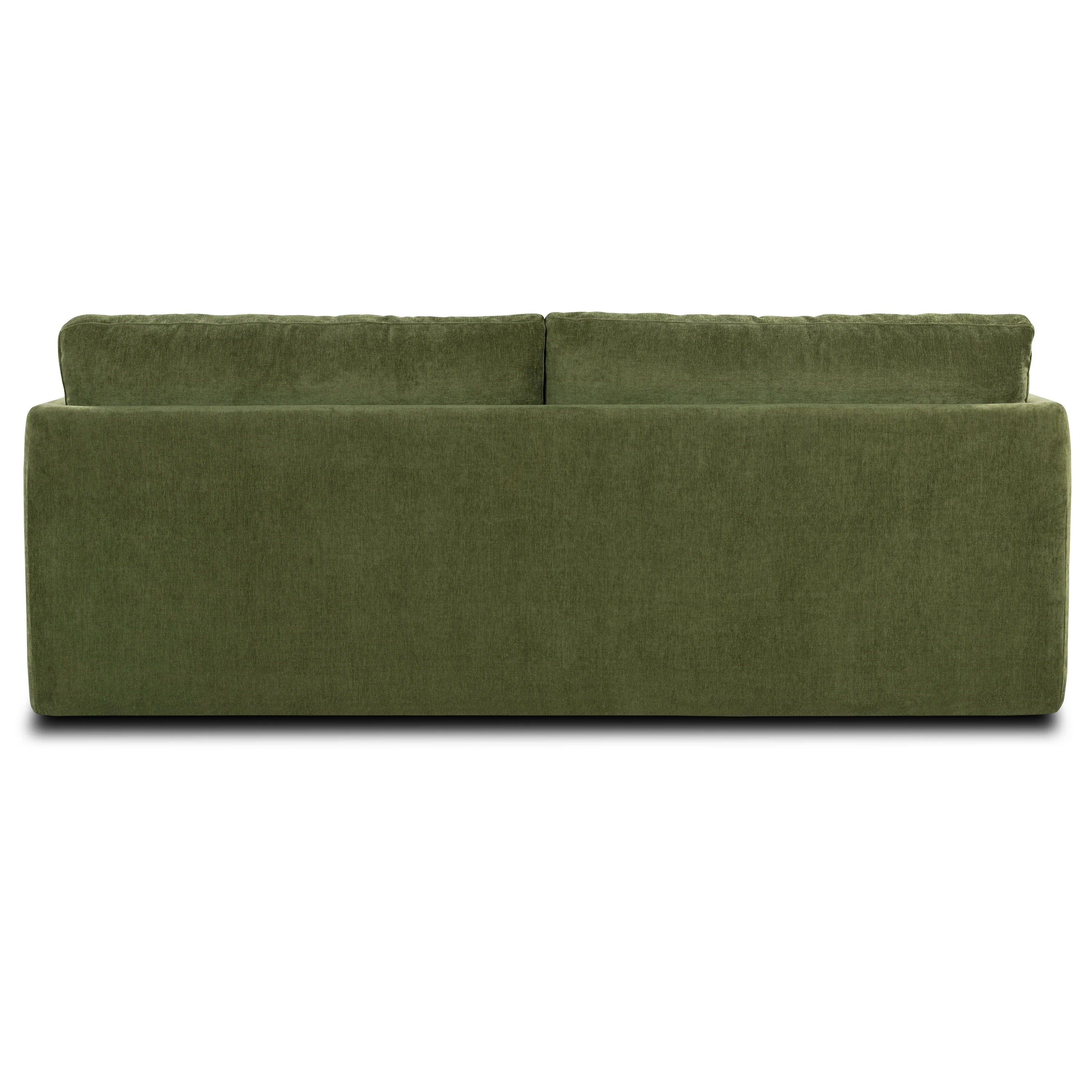 Lea 90.5" Sofa | Distressed Green Velvet - Image 7