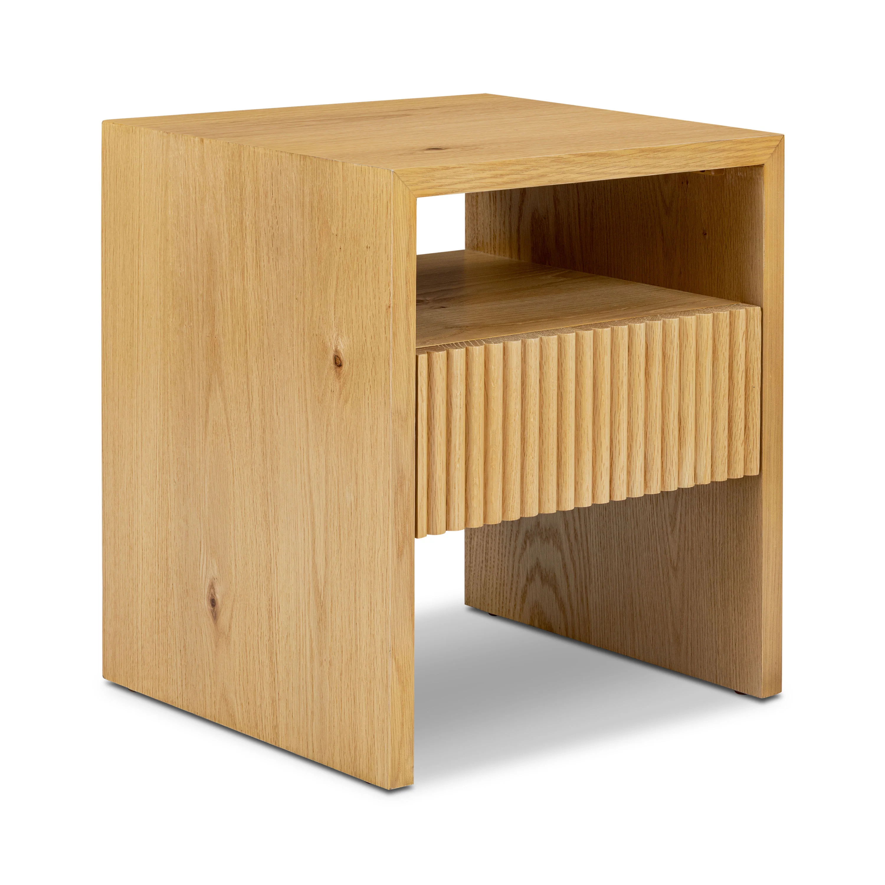 Leeds Nightstand | Oak - Image 4
