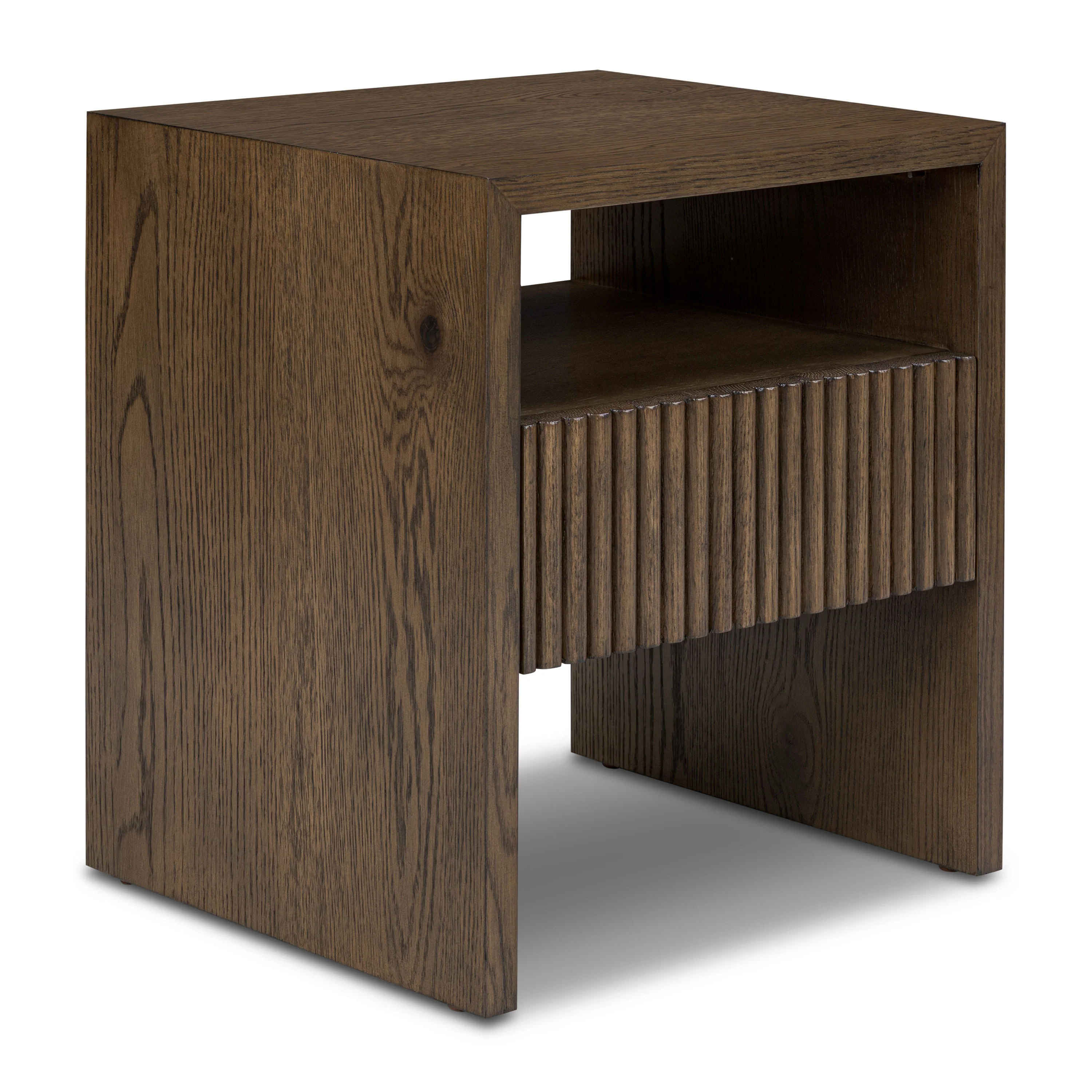 Leeds Nightstand | Tundra Brown - Image 5
