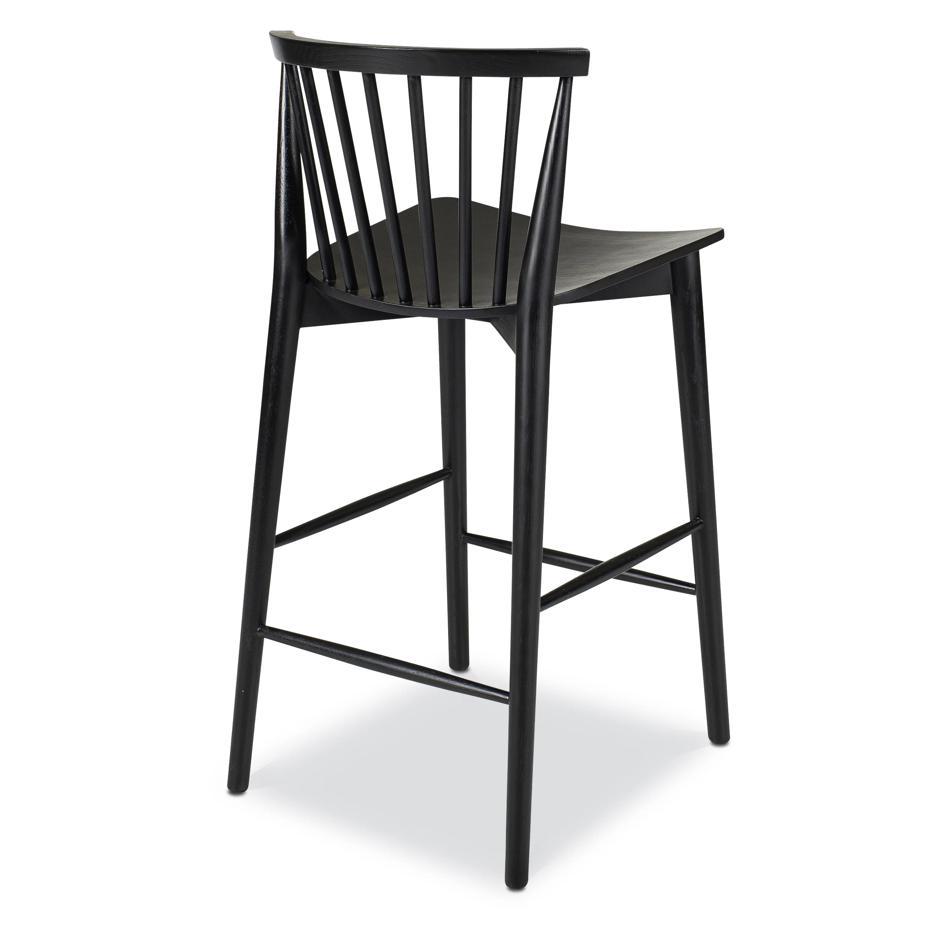 Ligna Counter Stool | Black - Image 6