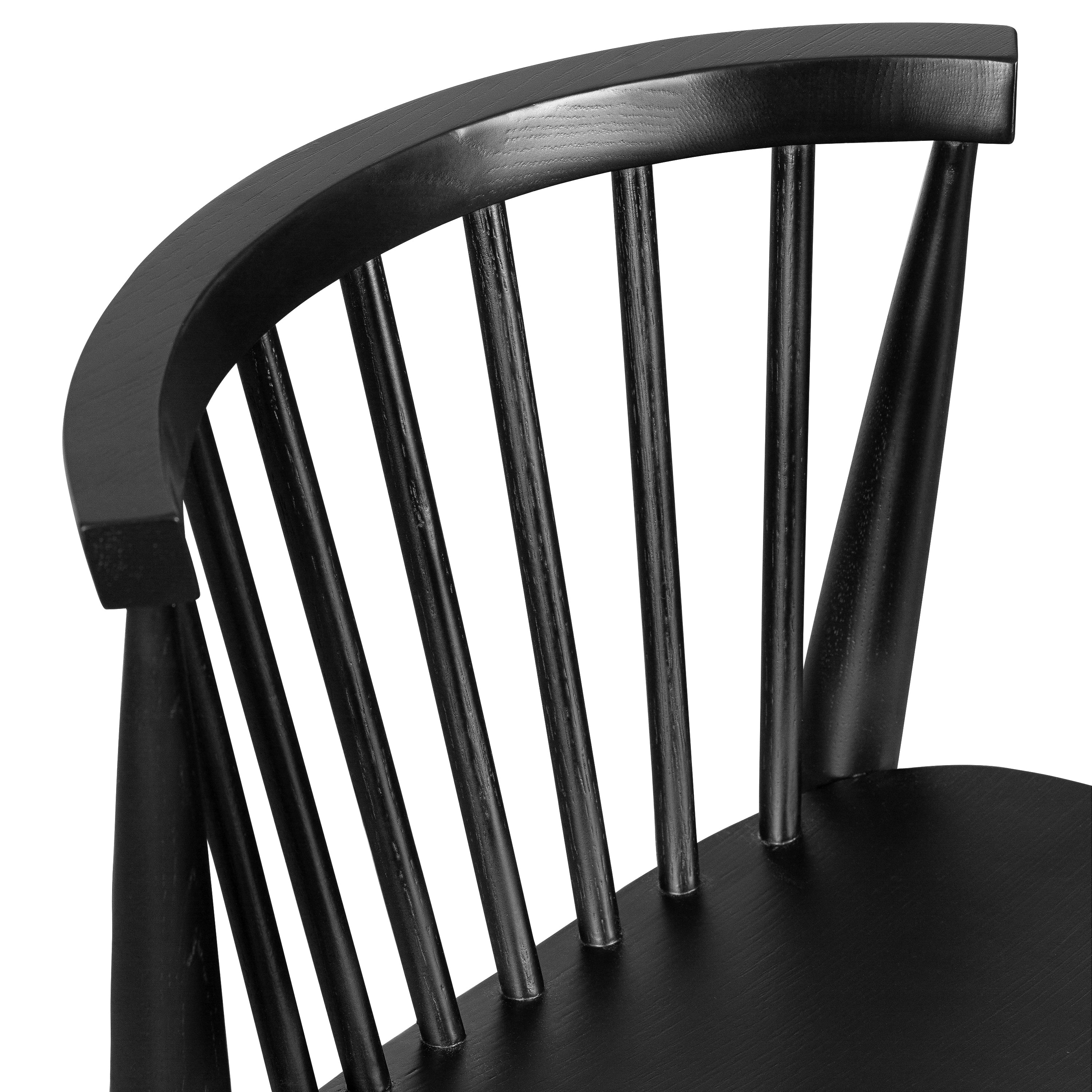 Ligna Counter Stool | Black - Image 8