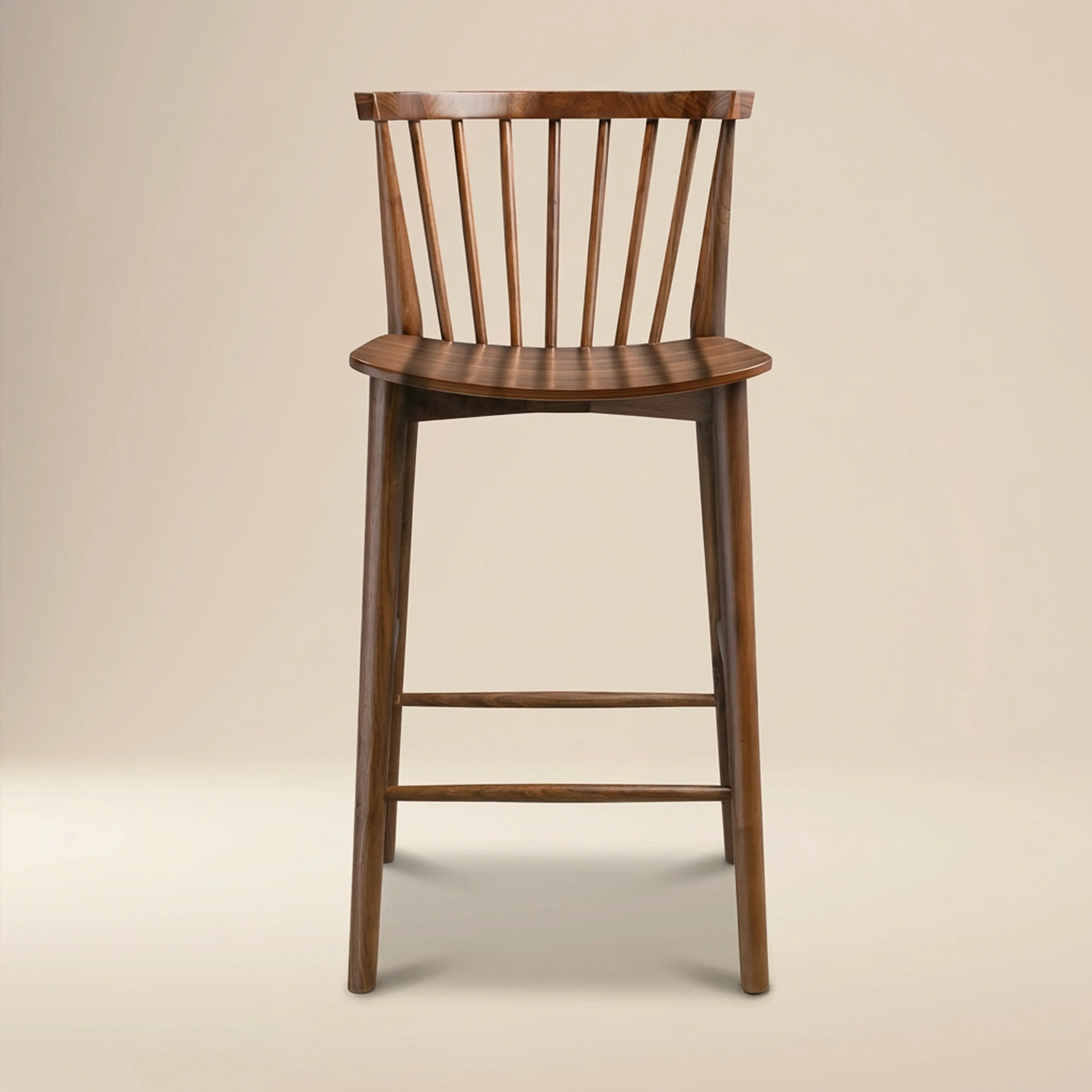 Ligna Counter Stool | Walnut