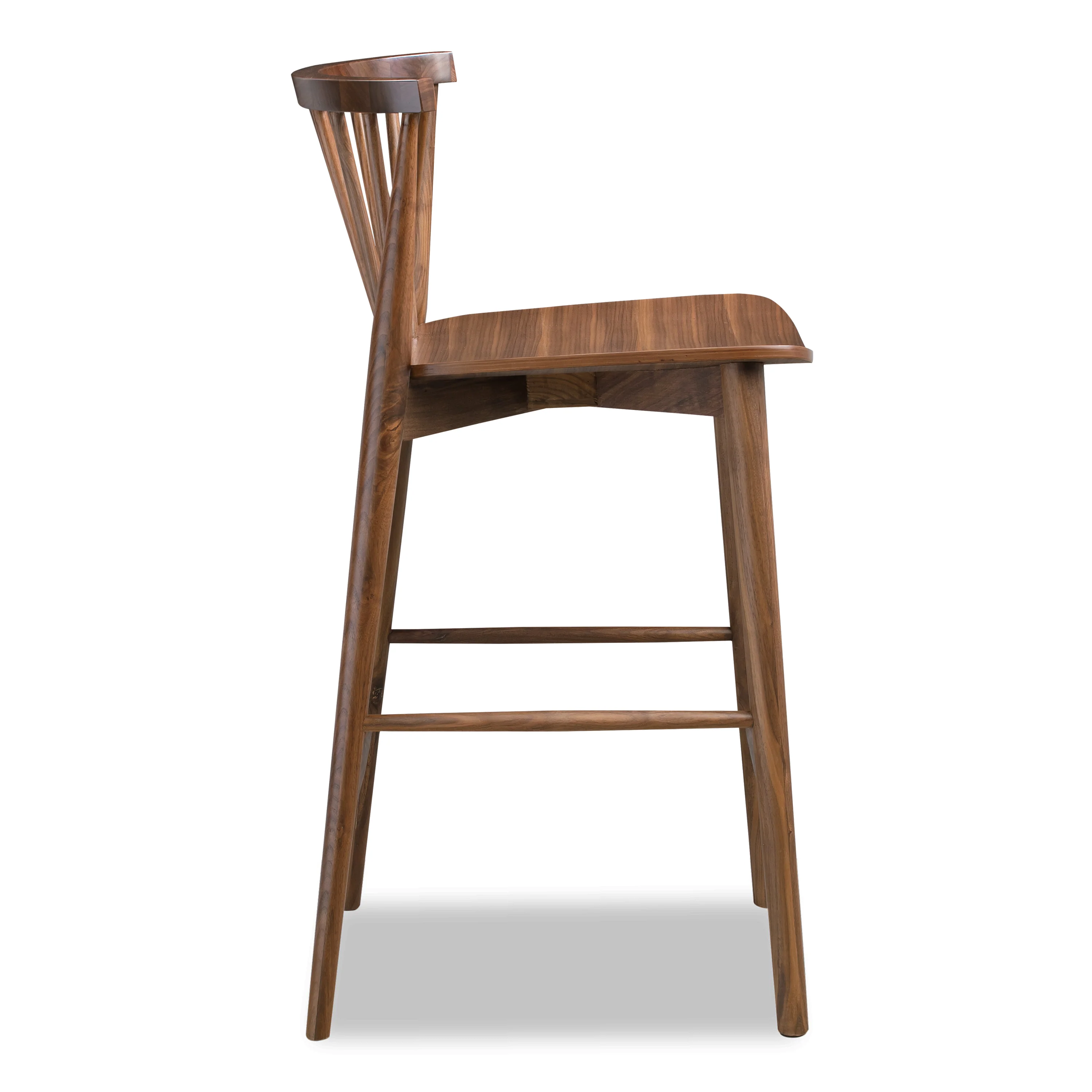 Ligna Counter Stool | Walnut - Image 5