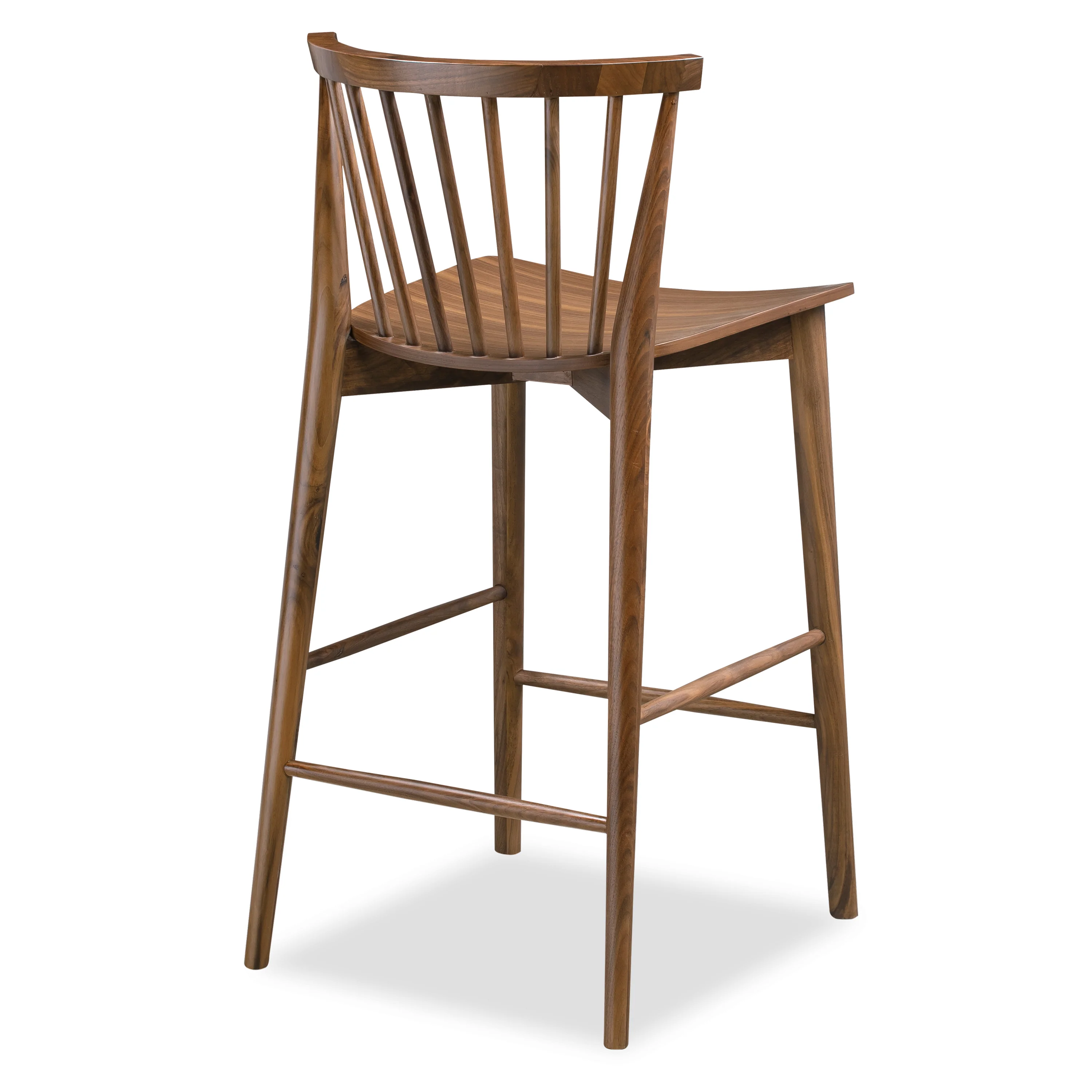 Ligna Counter Stool | Walnut - Image 6