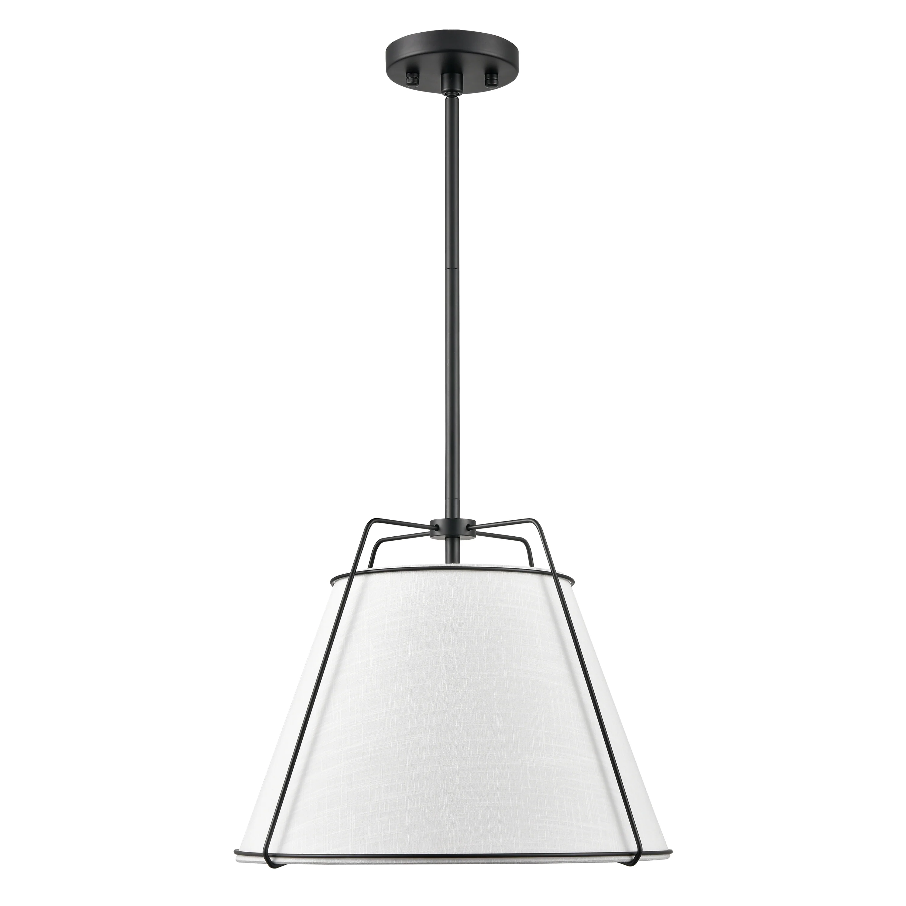 Lise 15" Chandelier | Black/White - Image 11