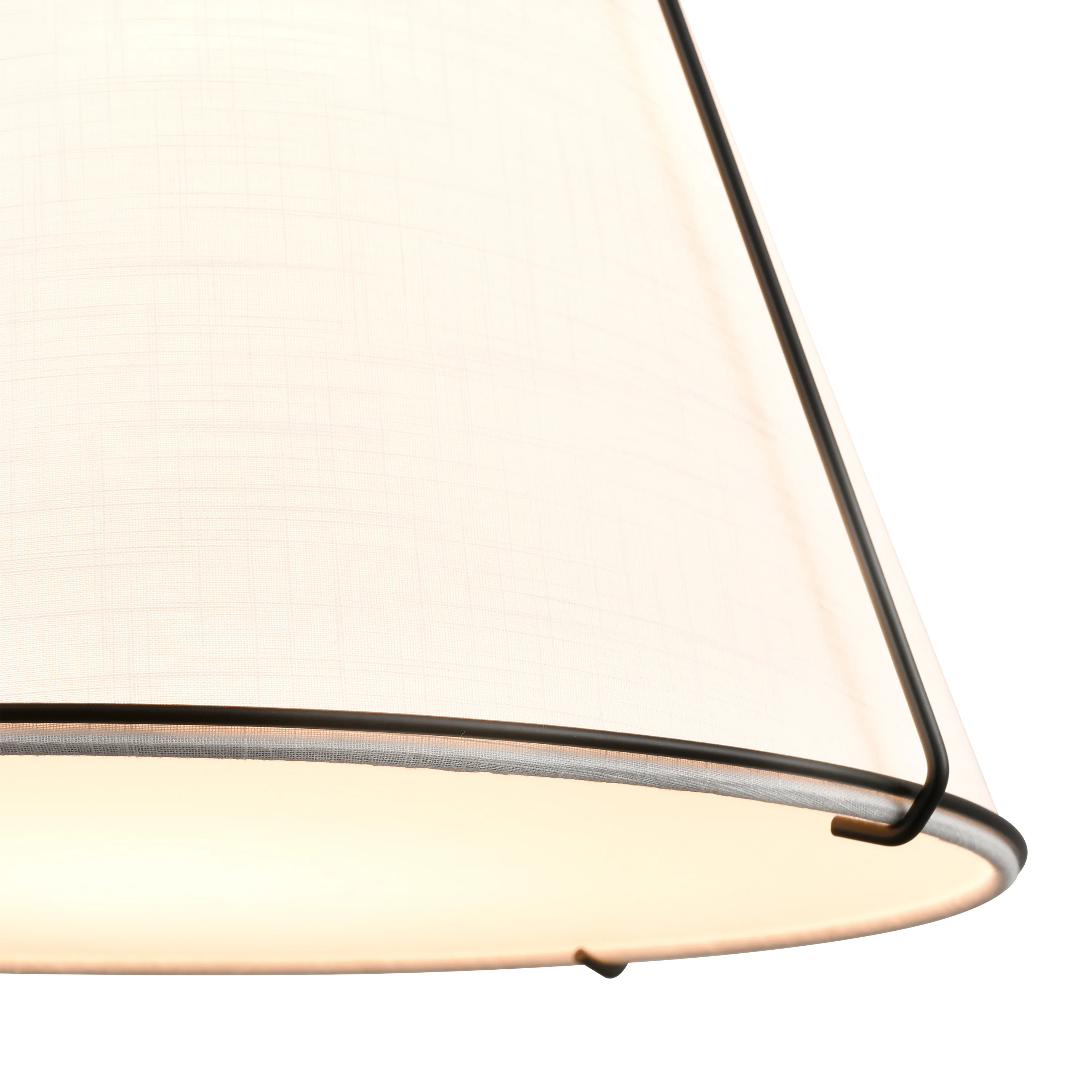 Lise 15" Chandelier | Black/White - Image 15