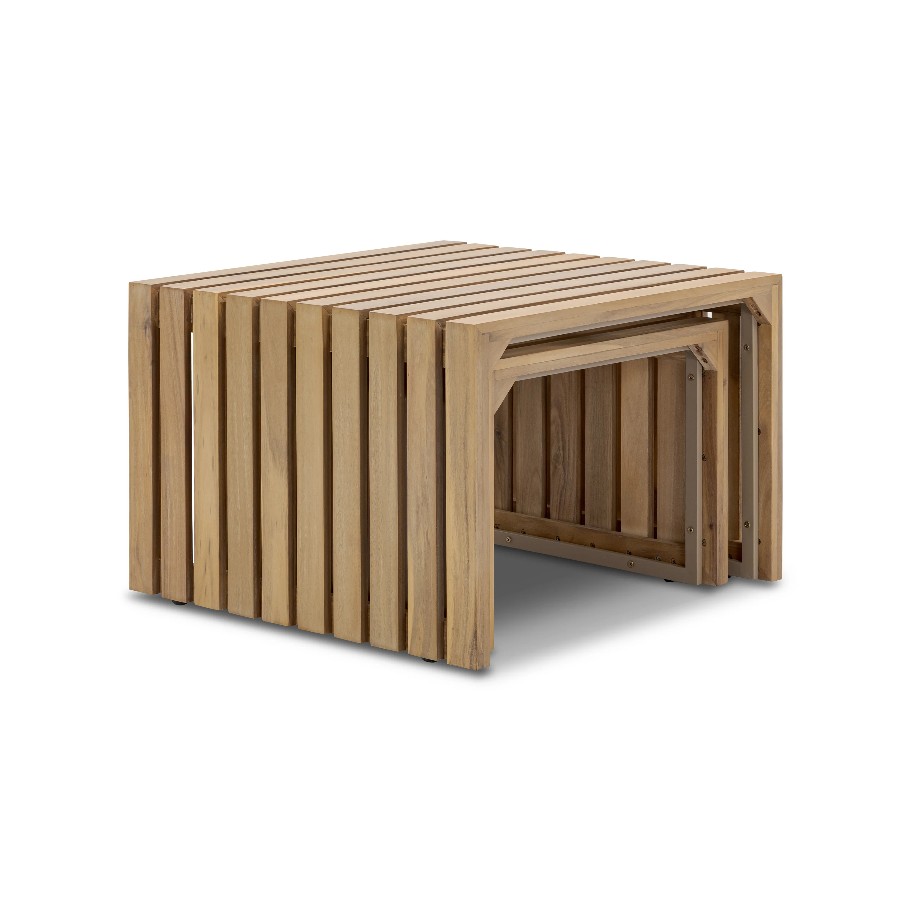 Lobos Outdoor Corner Sectional with Coffee Table | Medium Grey - Image 18