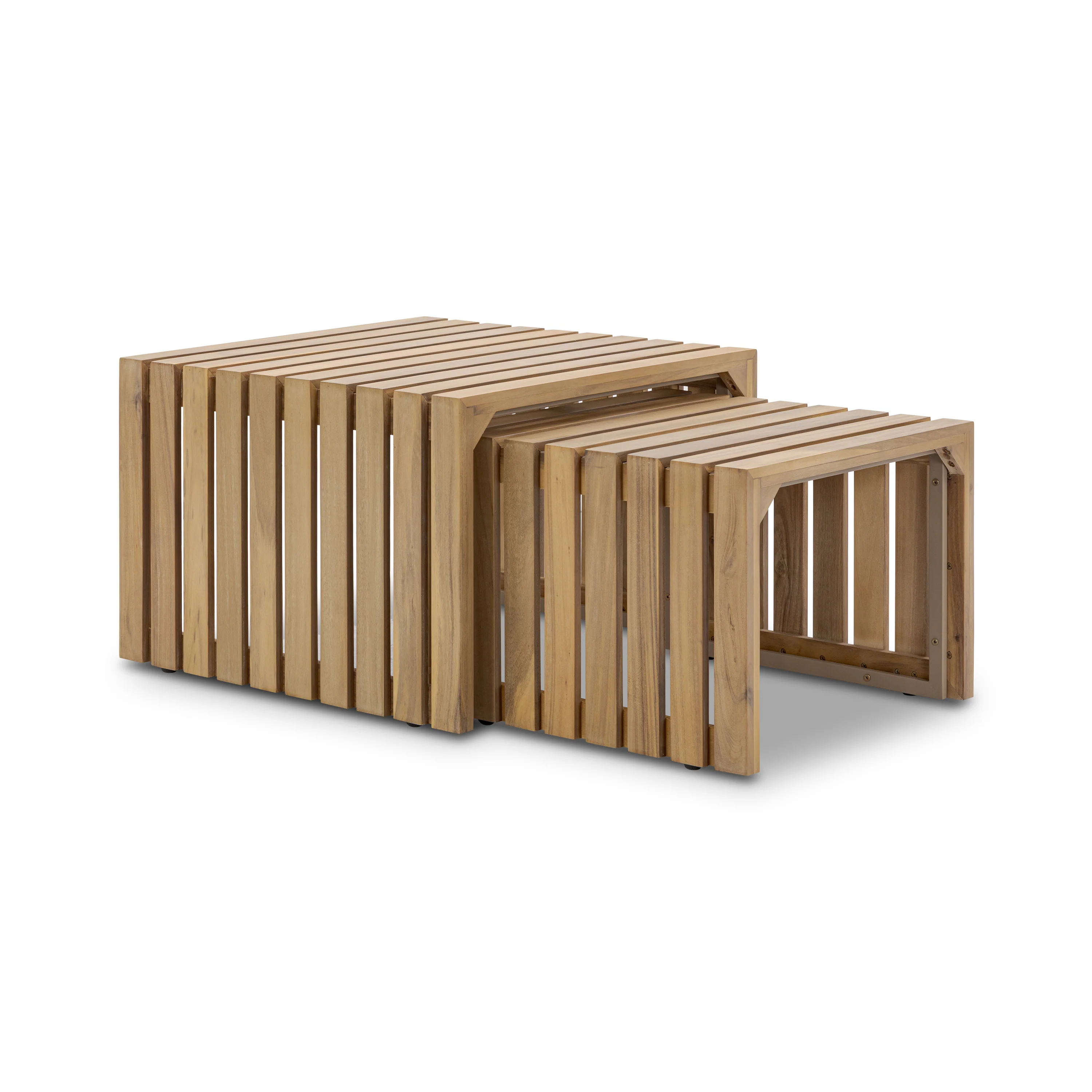 Lobos Outdoor Corner Sectional with Coffee Table | Medium Grey - Image 19