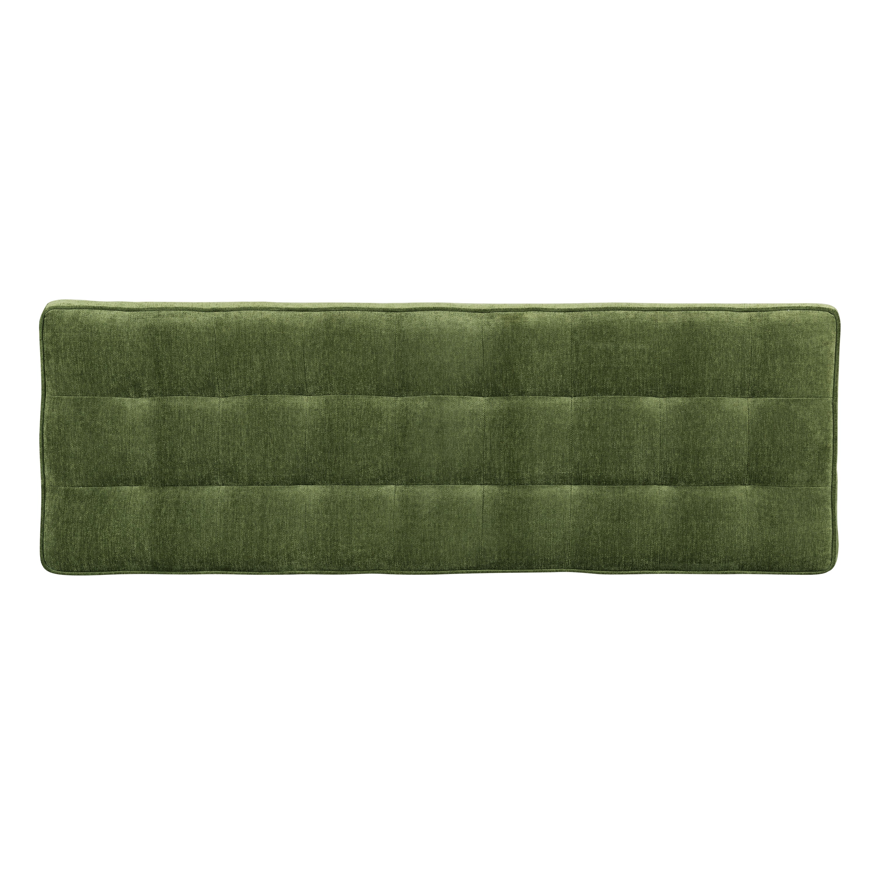Luca Fabric Bench | Distressed Green Velvet - Image 5