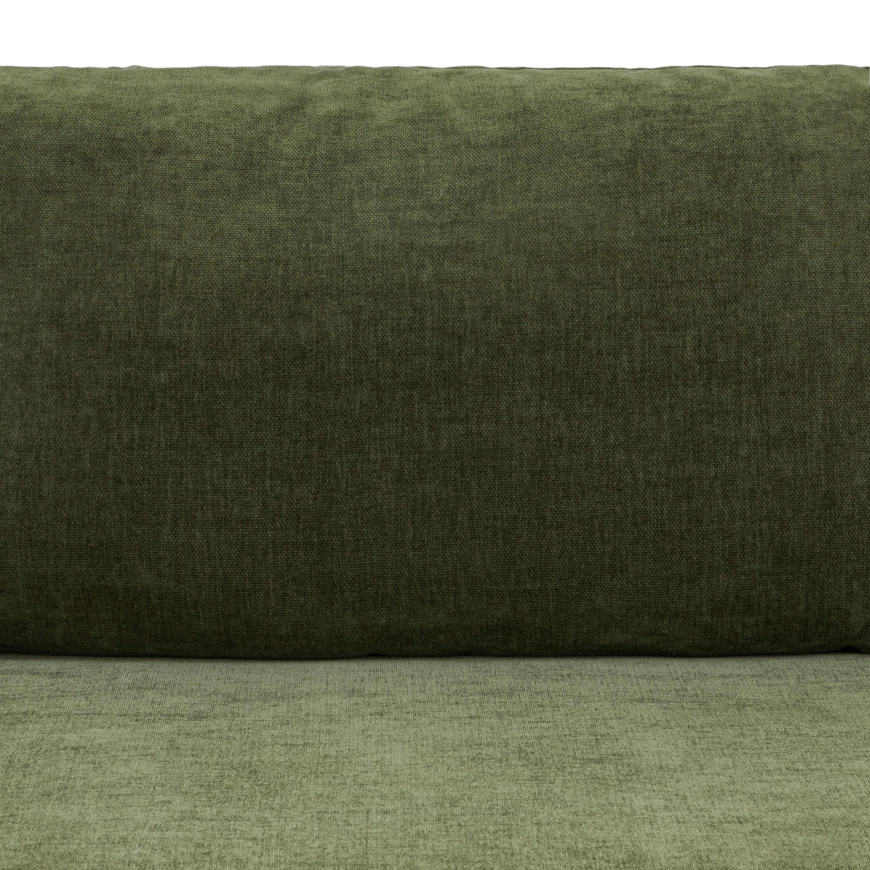 Lucerne Left-Facing Bumper Chaise Sectional | Distressed Green Velvet - Image 9