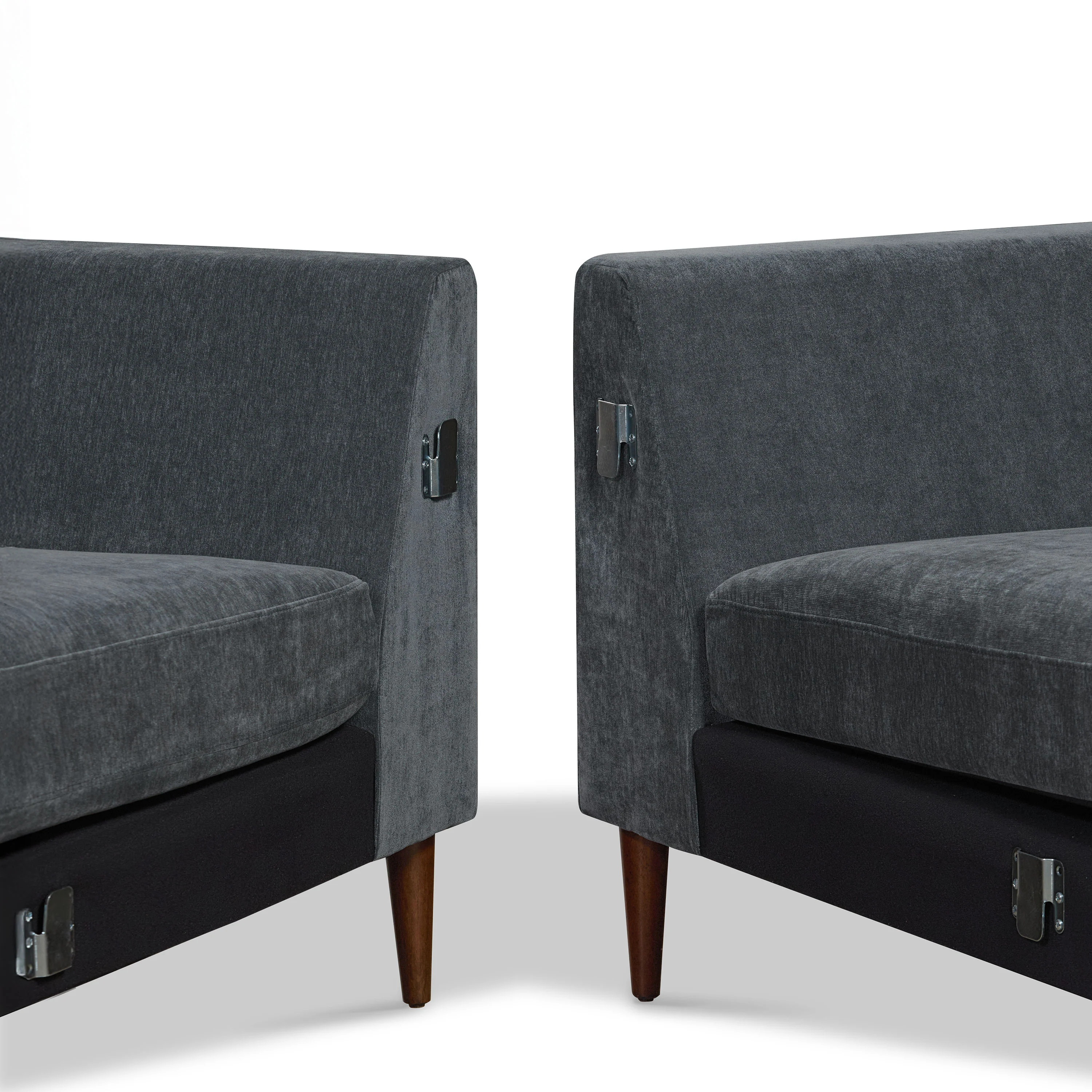 Lucerne Left-Facing Sectional with Extra-Wide Chaise | Boreal Blue - Image 12