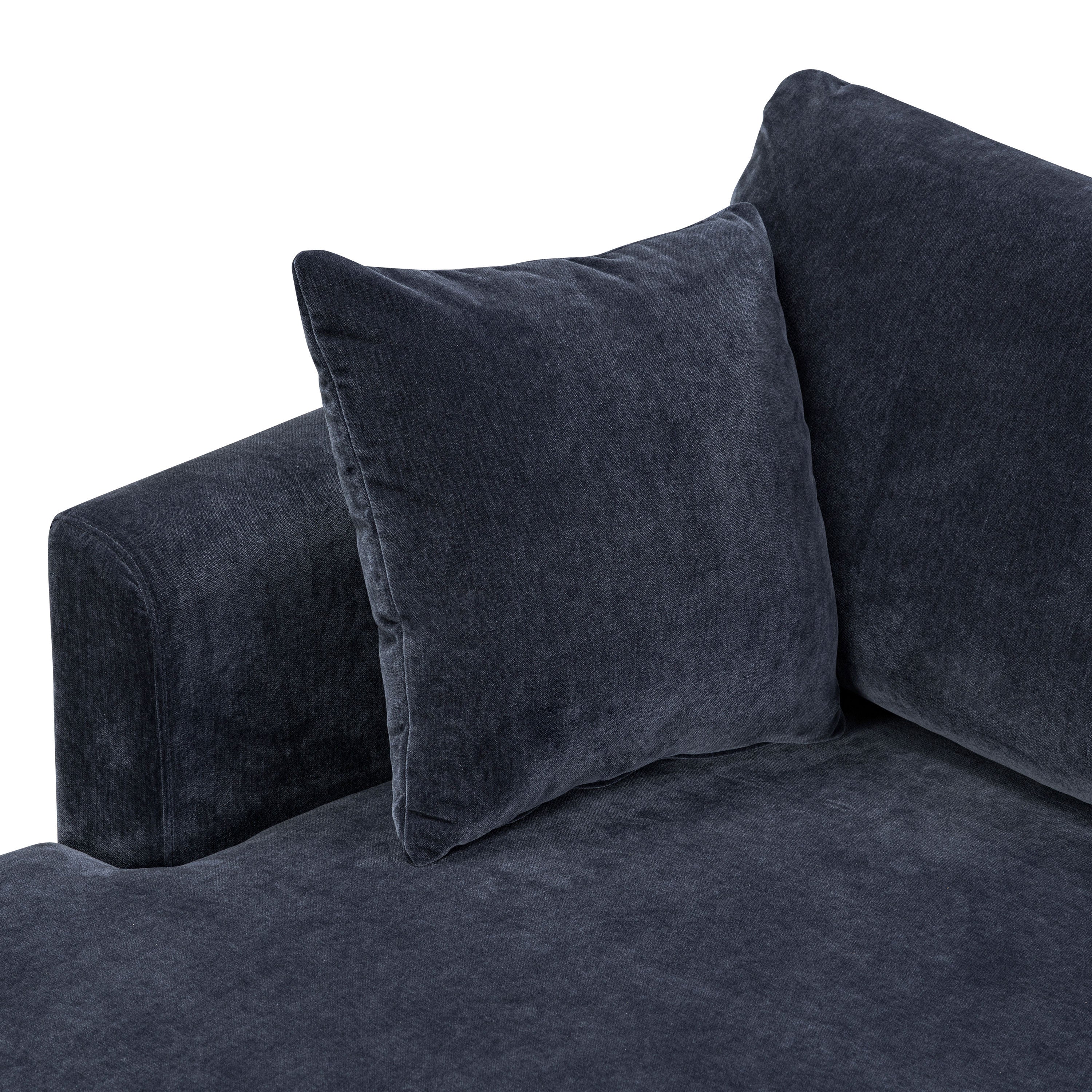 Lucerne Left-Facing Sectional with Extra-Wide Chaise | Mystic Blue - Image 13