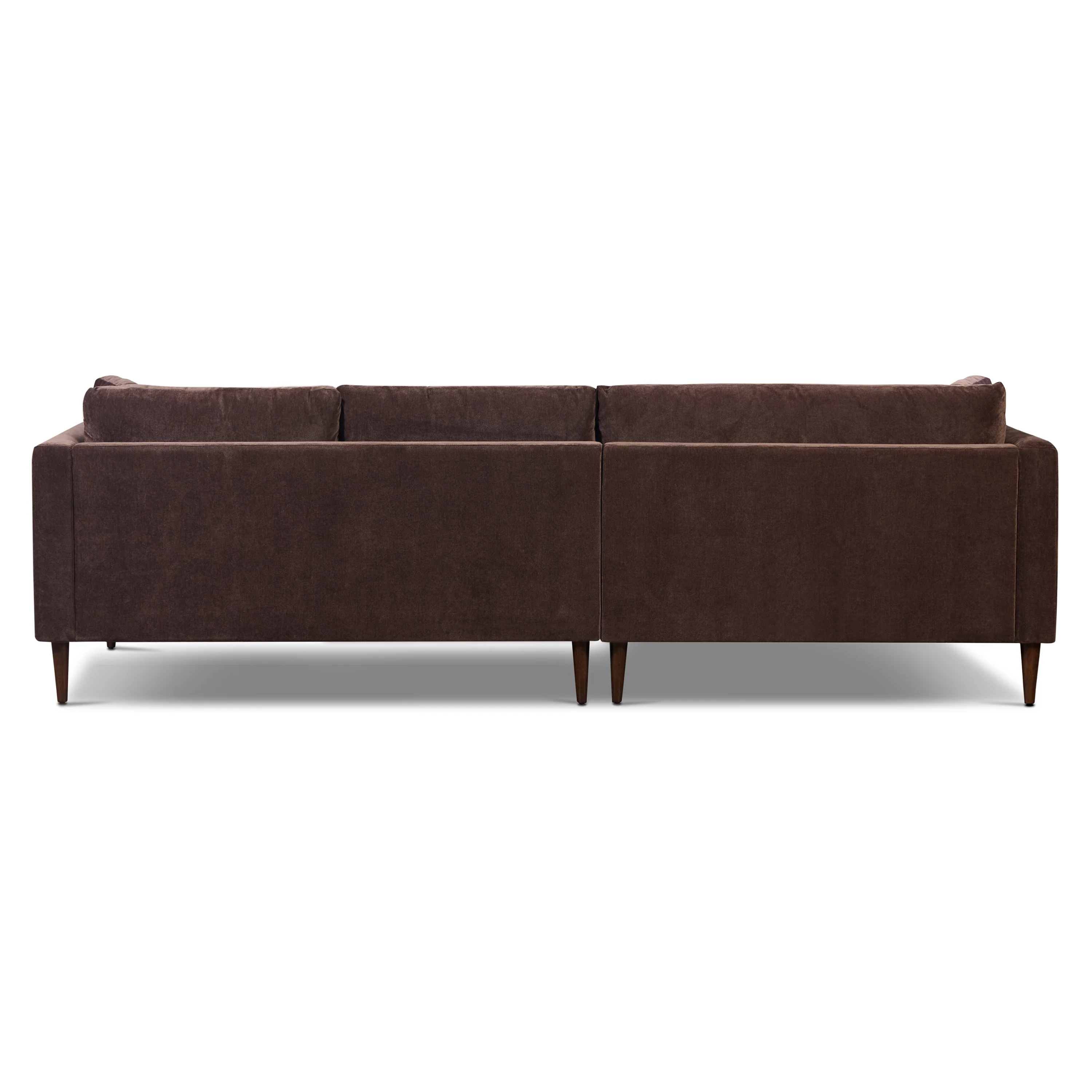 Lucerne Left-Facing Sectional with Extra-Wide Chaise | Sable Brown - Image 5