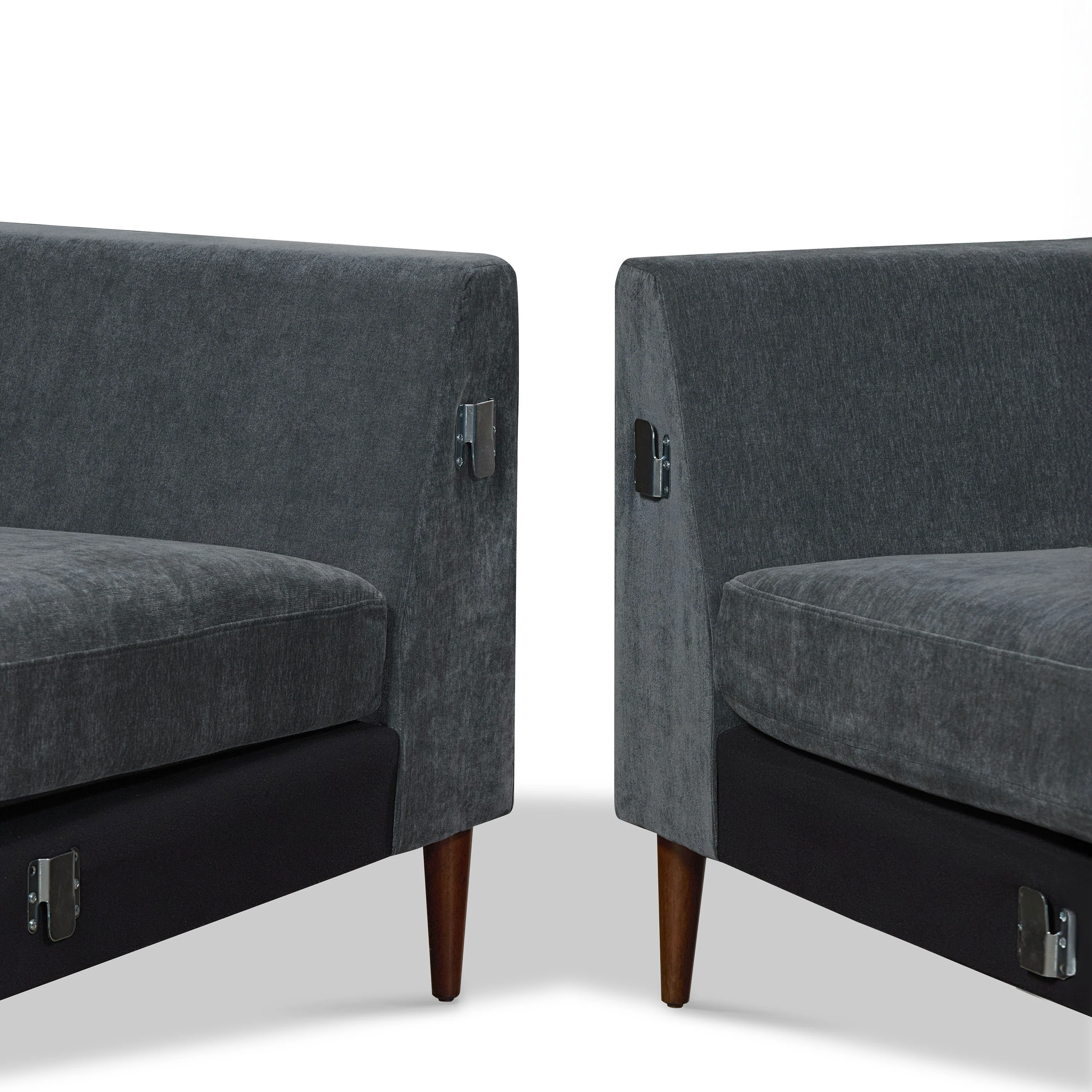 Lucerne Right-Facing Sectional with Extra-Wide Chaise | Boreal Blue - Image 12