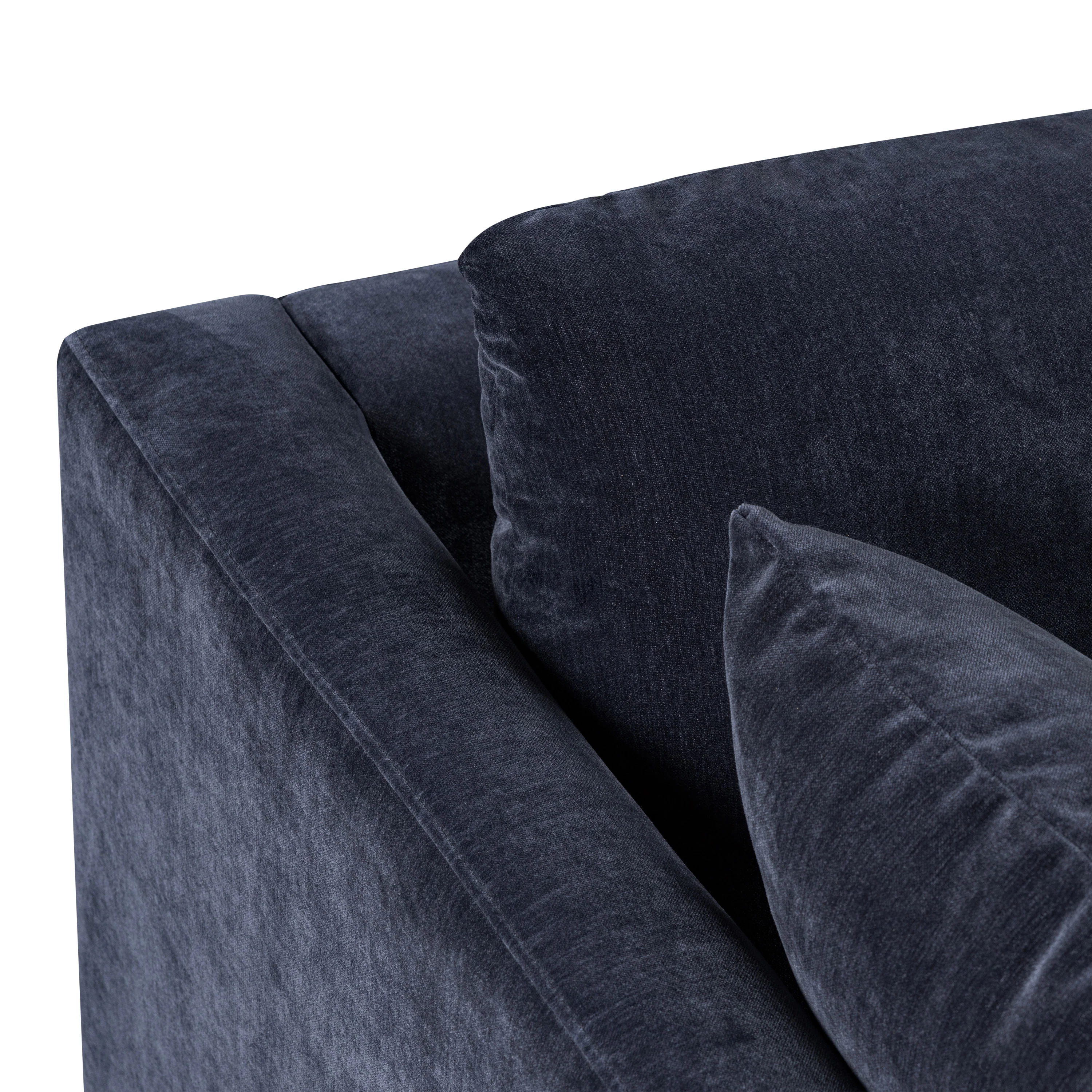 Lucerne Right-Facing Sectional with Extra-Wide Chaise | Mystic Blue - Image 10