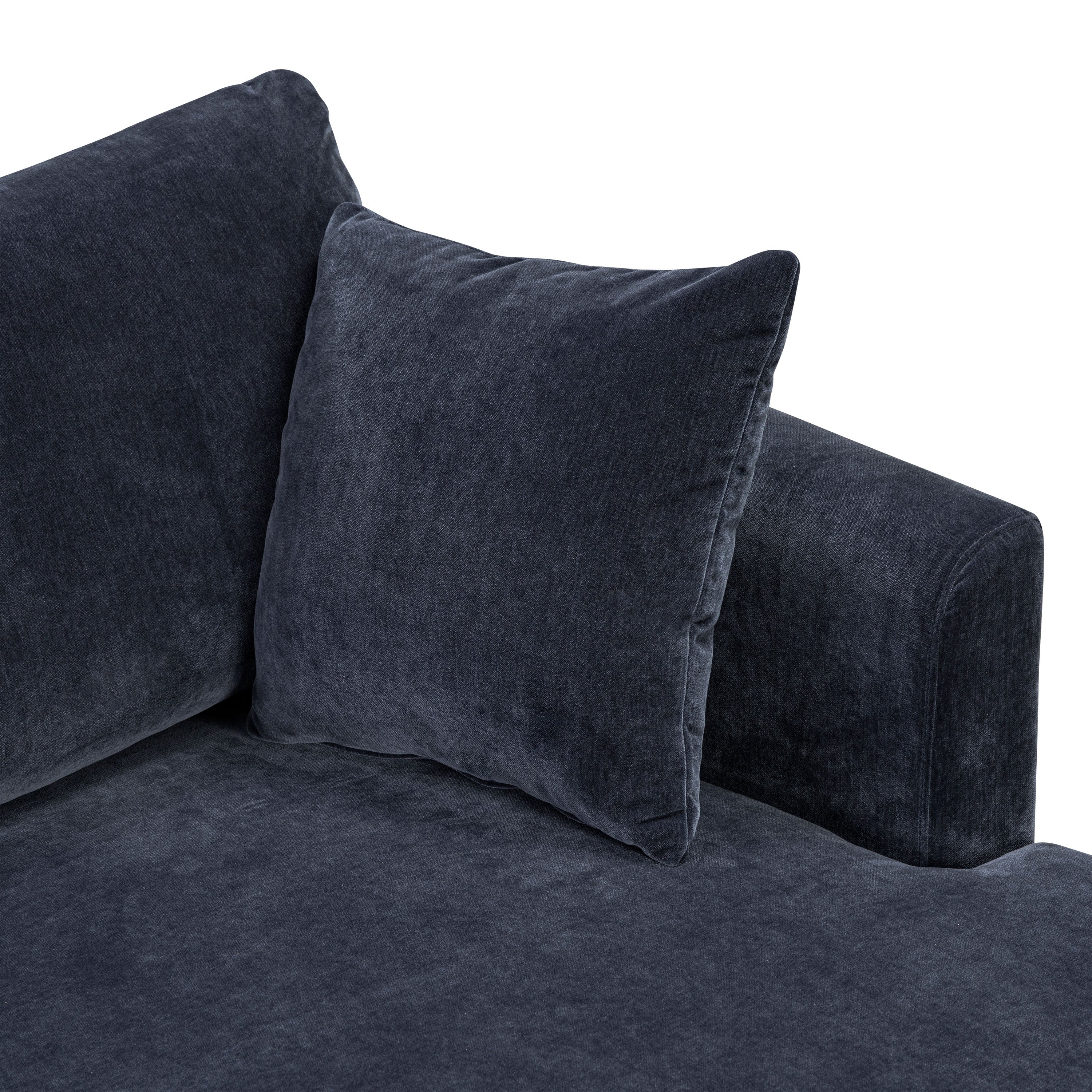 Lucerne Right-Facing Sectional with Extra-Wide Chaise | Mystic Blue - Image 12
