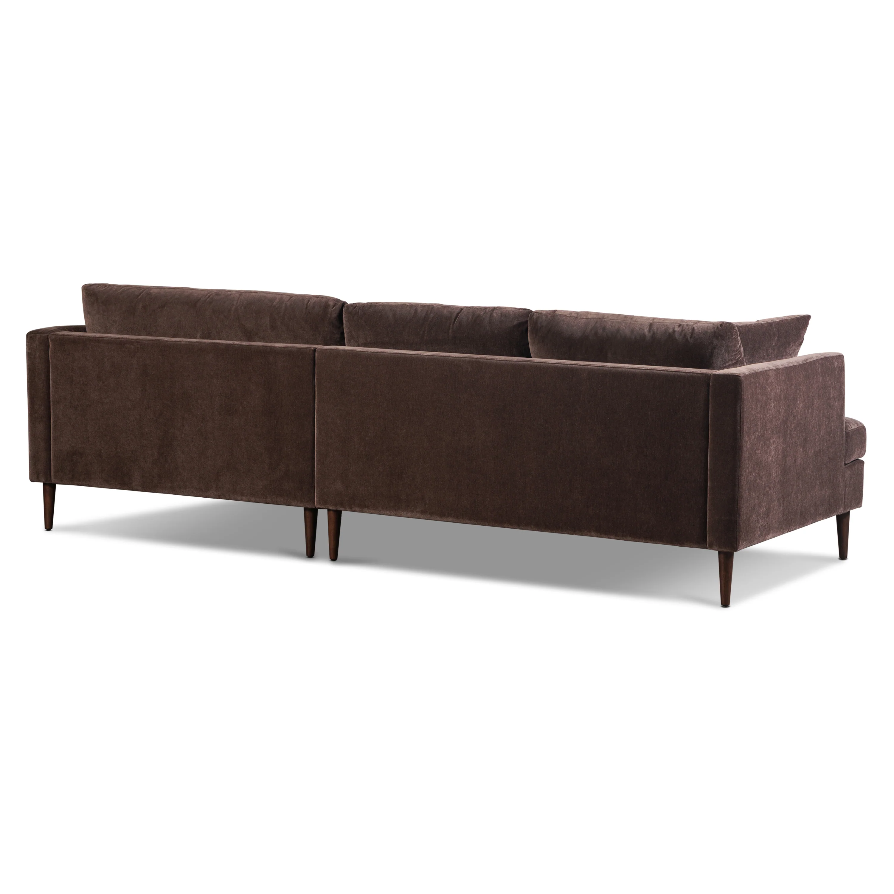 Lucerne Right-Facing Sectional with Extra-Wide Chaise | Sable Brown - Image 6