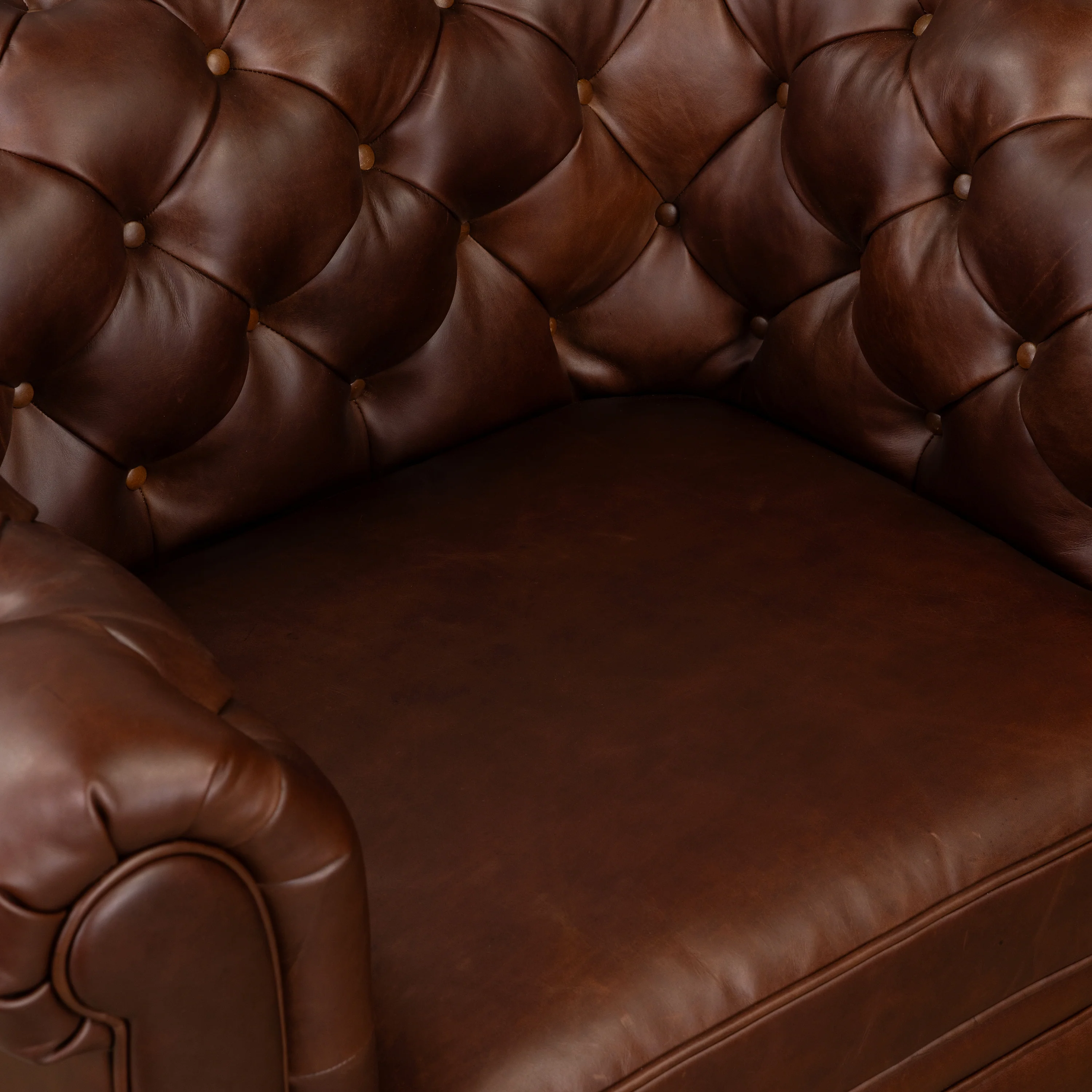 Lyon Leather Lounge Chair | Oscuro Brown | Set of 2 - Image 11