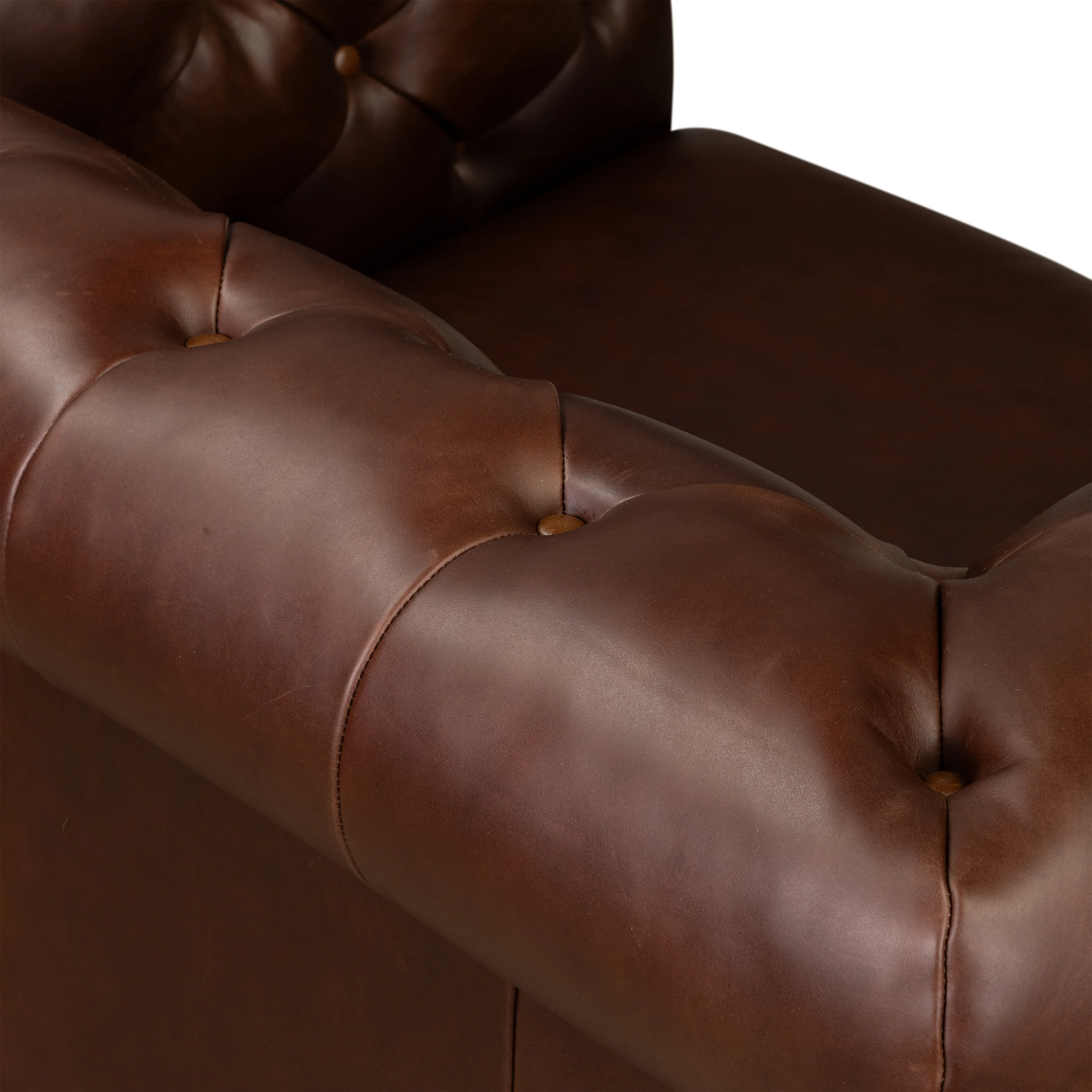 Lyon Leather Lounge Chair | Oscuro Brown | Single - Image 13