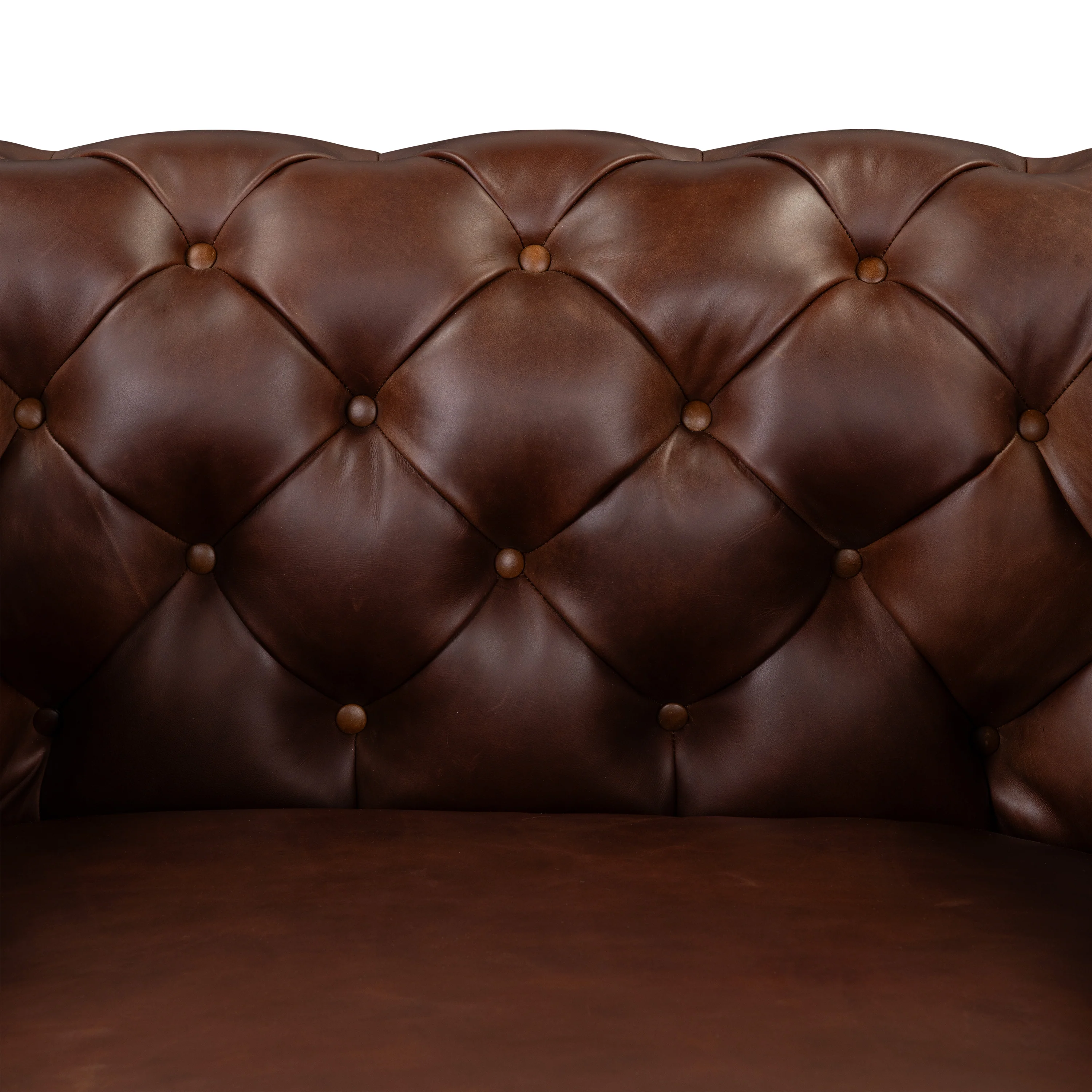 Lyon Leather Lounge Chair | Oscuro Brown | Single - Image 9