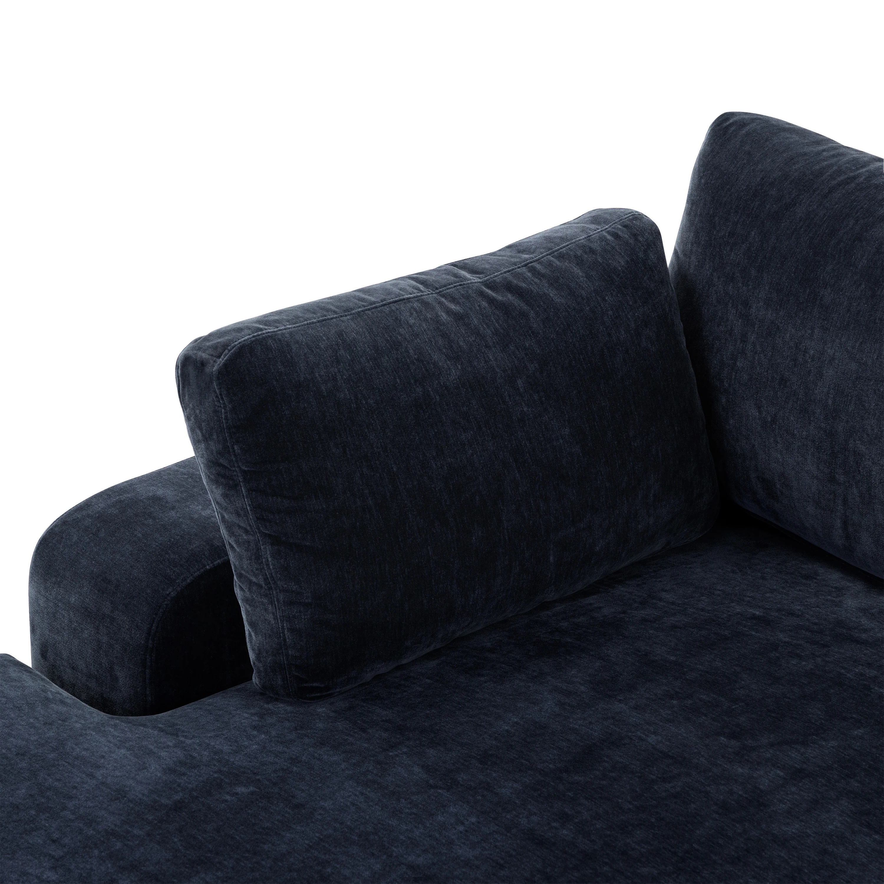 Malaga Left-Facing Sectional Sofa | Mystic Blue - Image 13