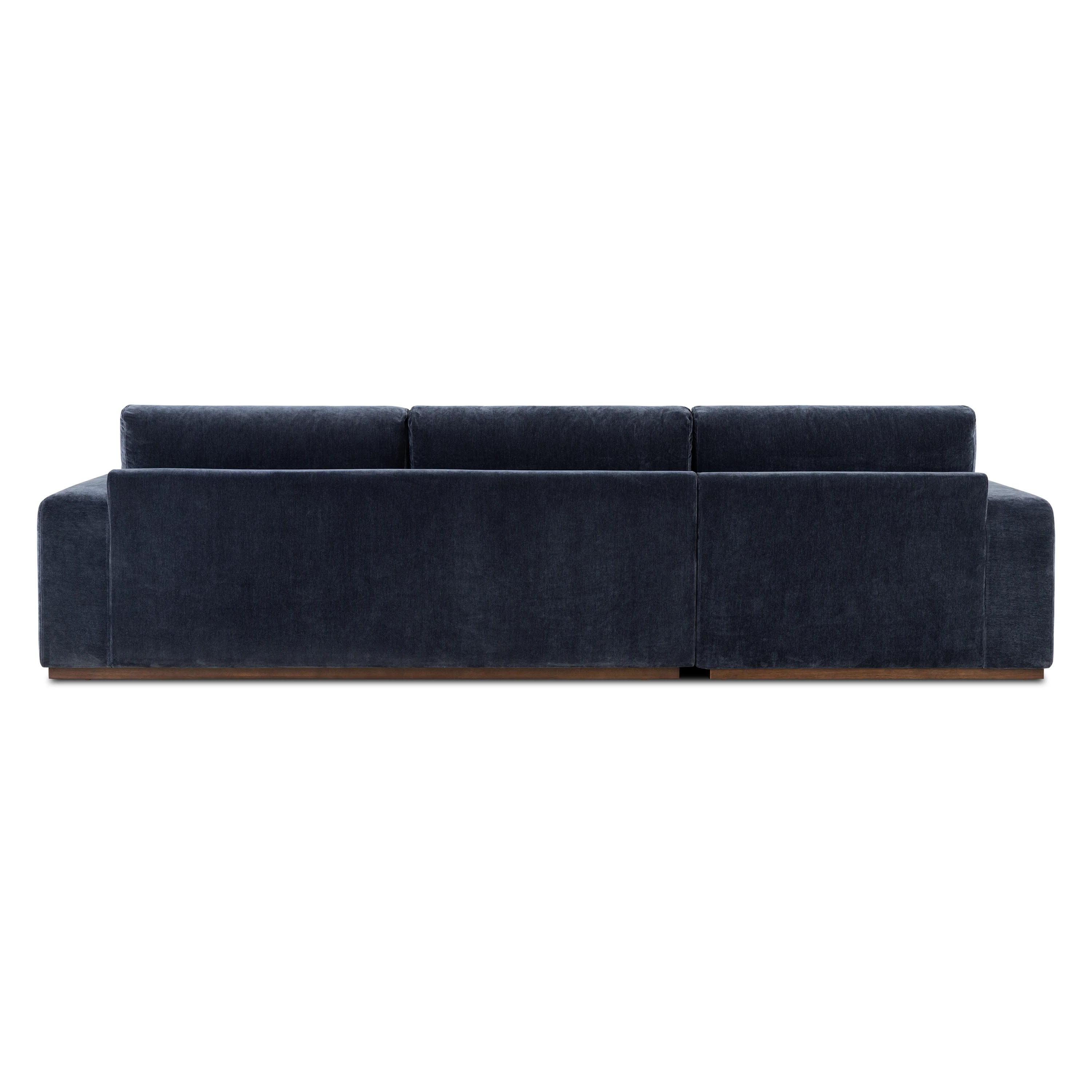 Malaga Left-Facing Sectional Sofa | Mystic Blue - Image 8