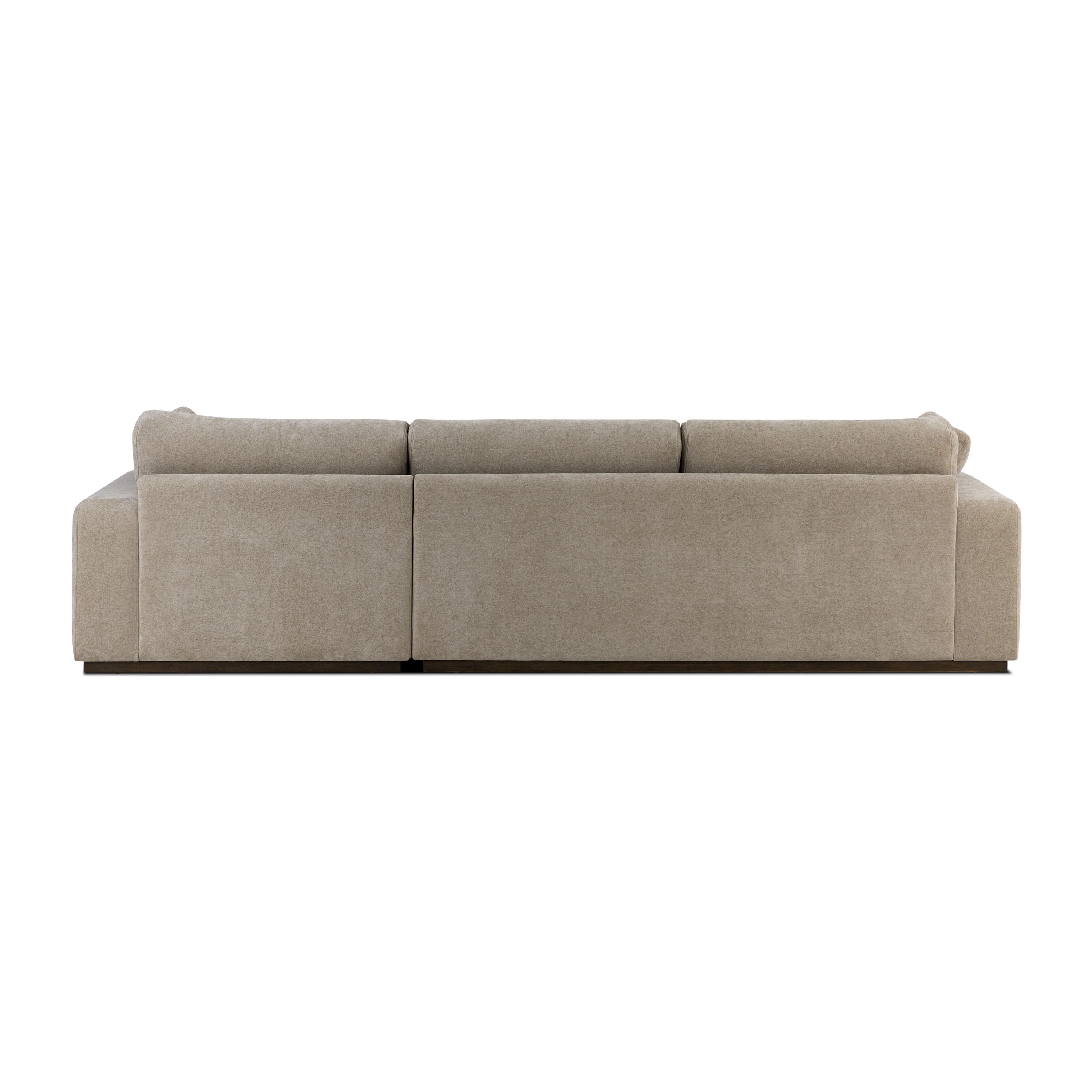 Malaga Right-Facing Sectional Sofa | Drift Brown - Image 7