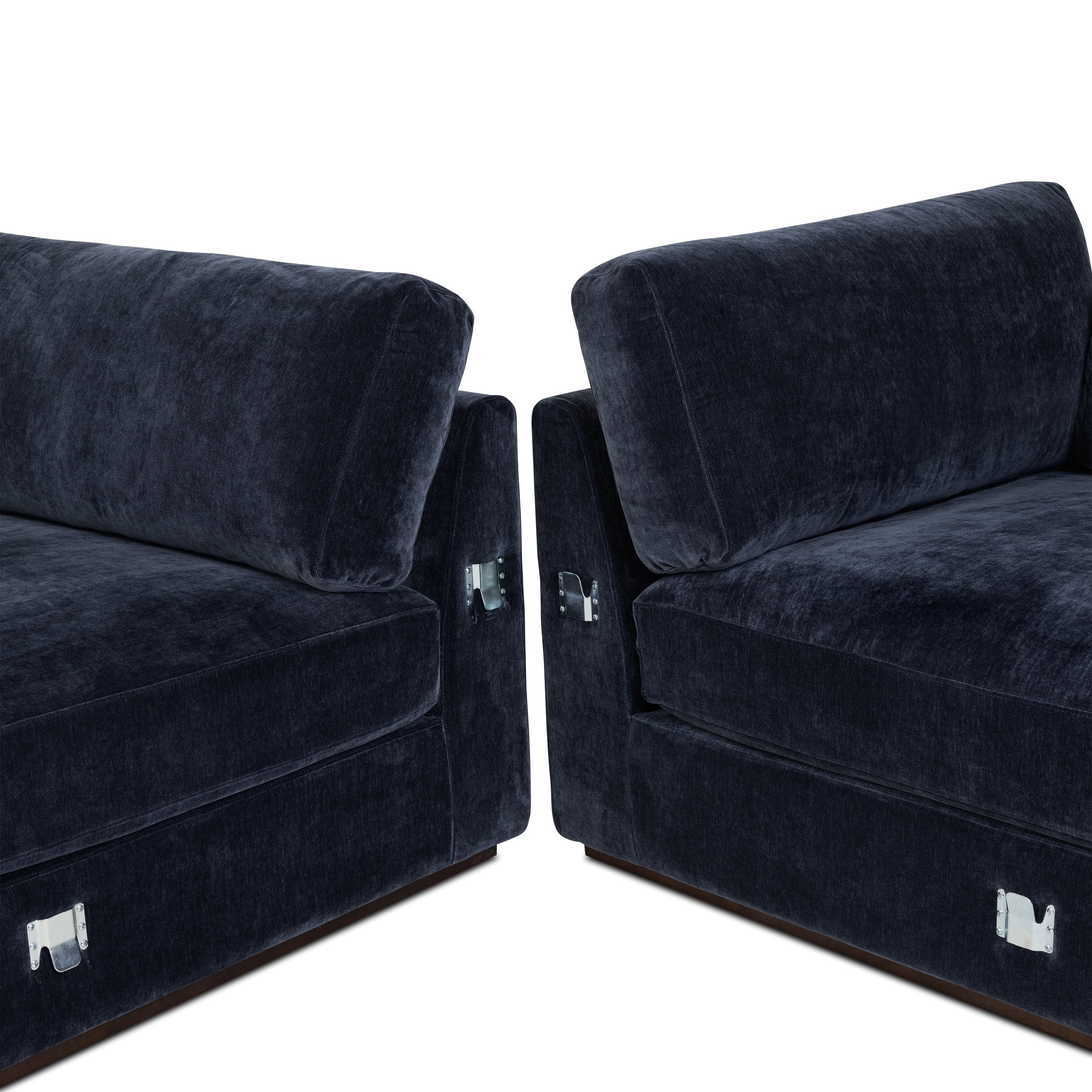 Malaga Right-Facing Sectional Sofa | Mystic Blue - Image 15