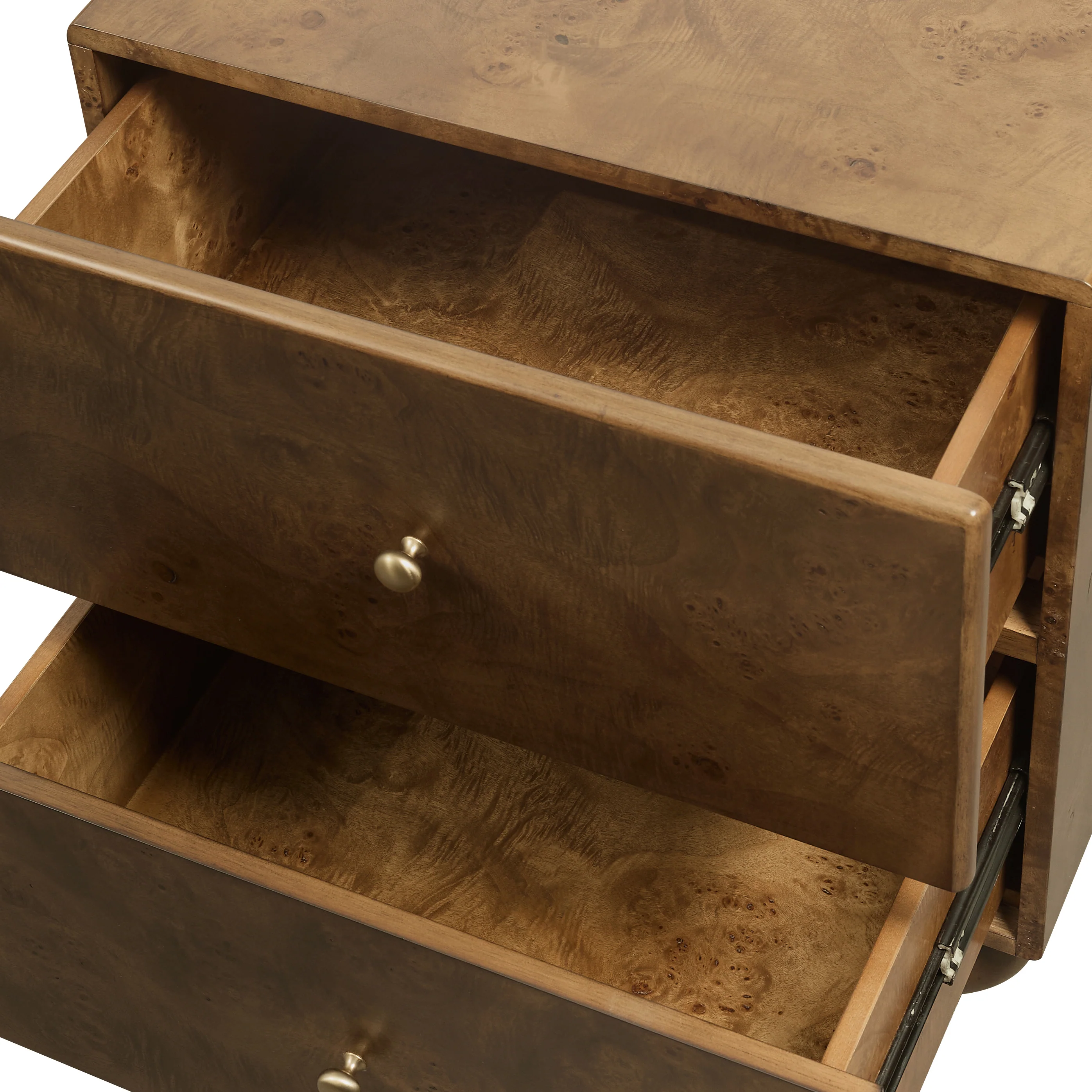 Malea Nightstand | Burl Walnut - Image 11