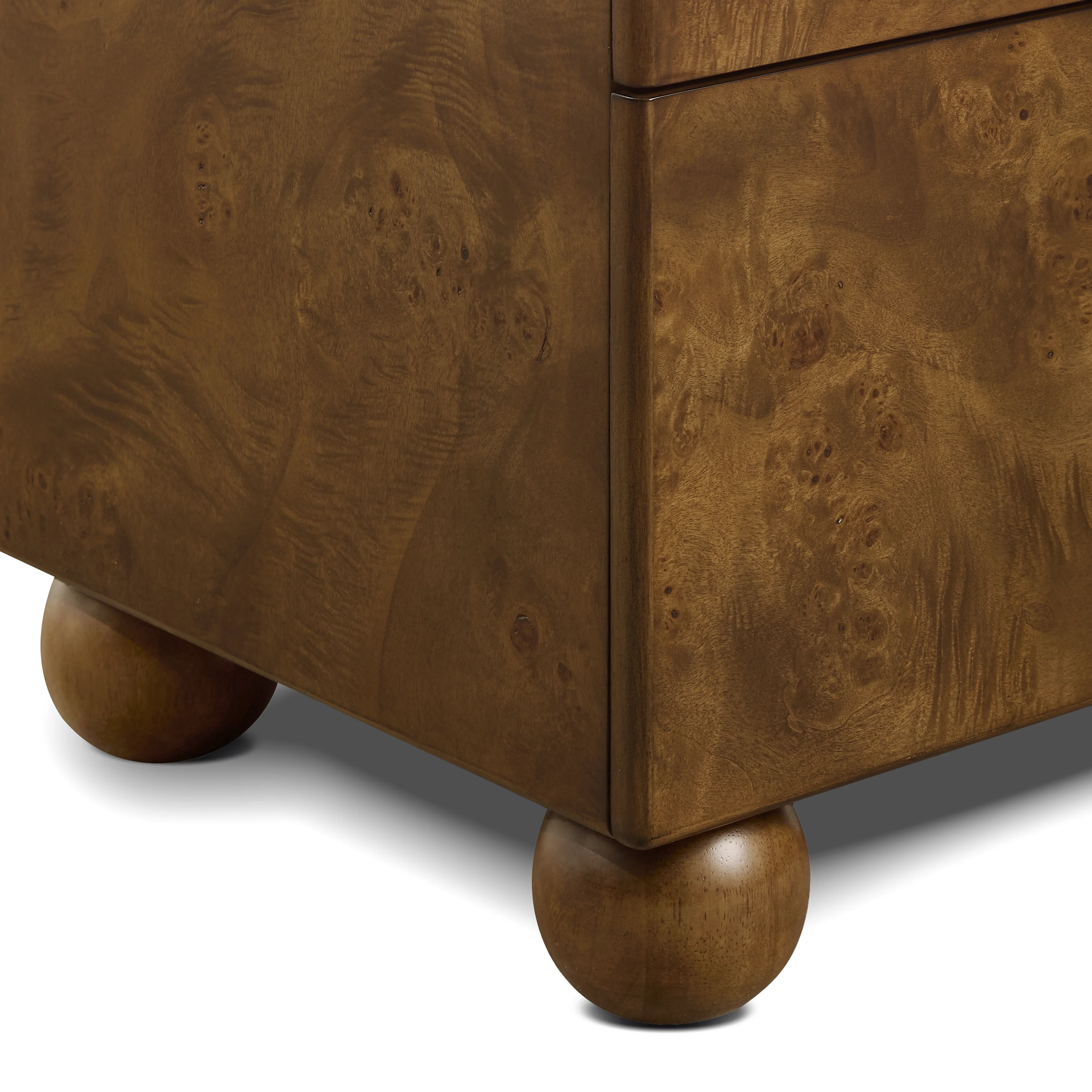 Malea Nightstand | Burl Walnut - Image 15
