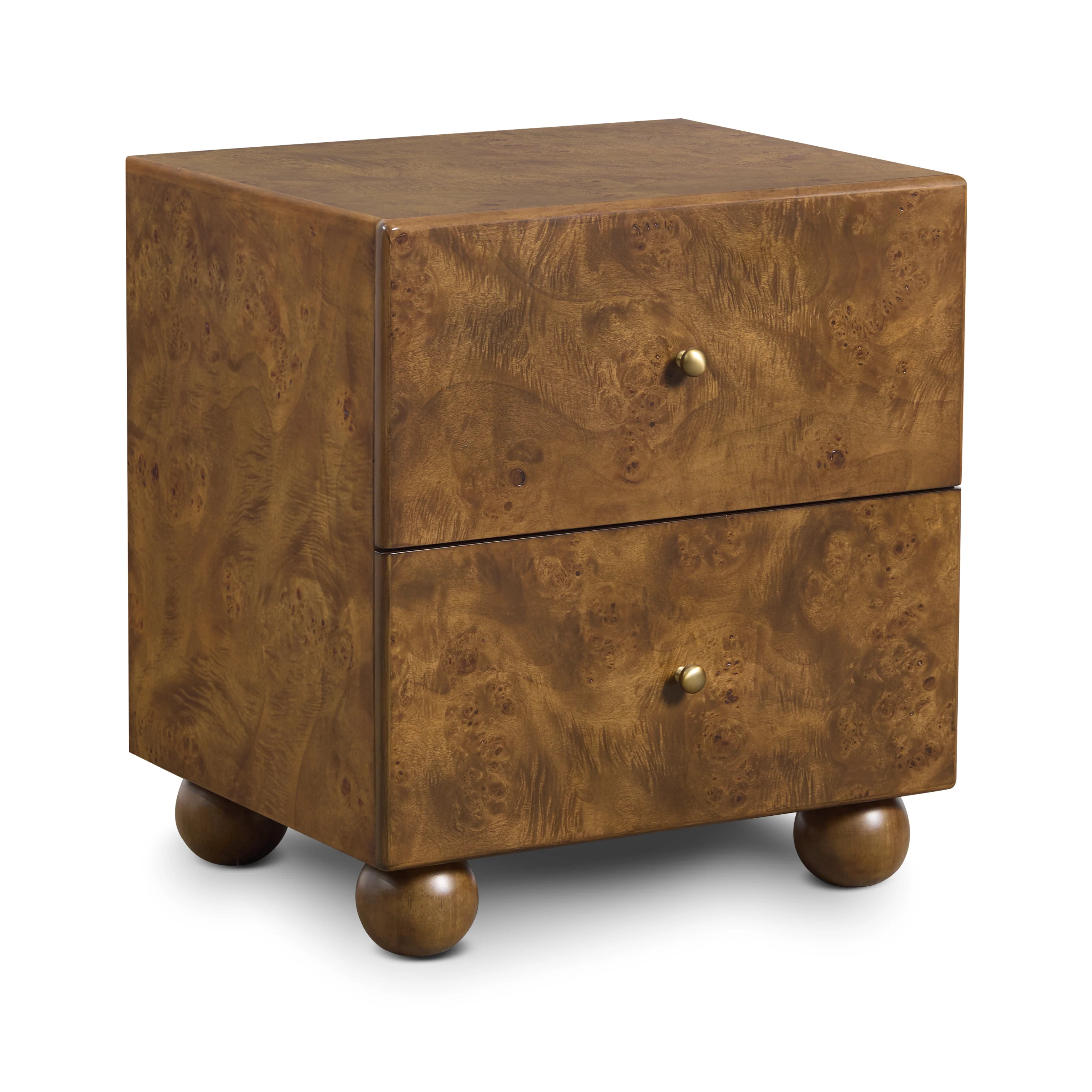 Malea Nightstand | Burl Walnut - Image 4