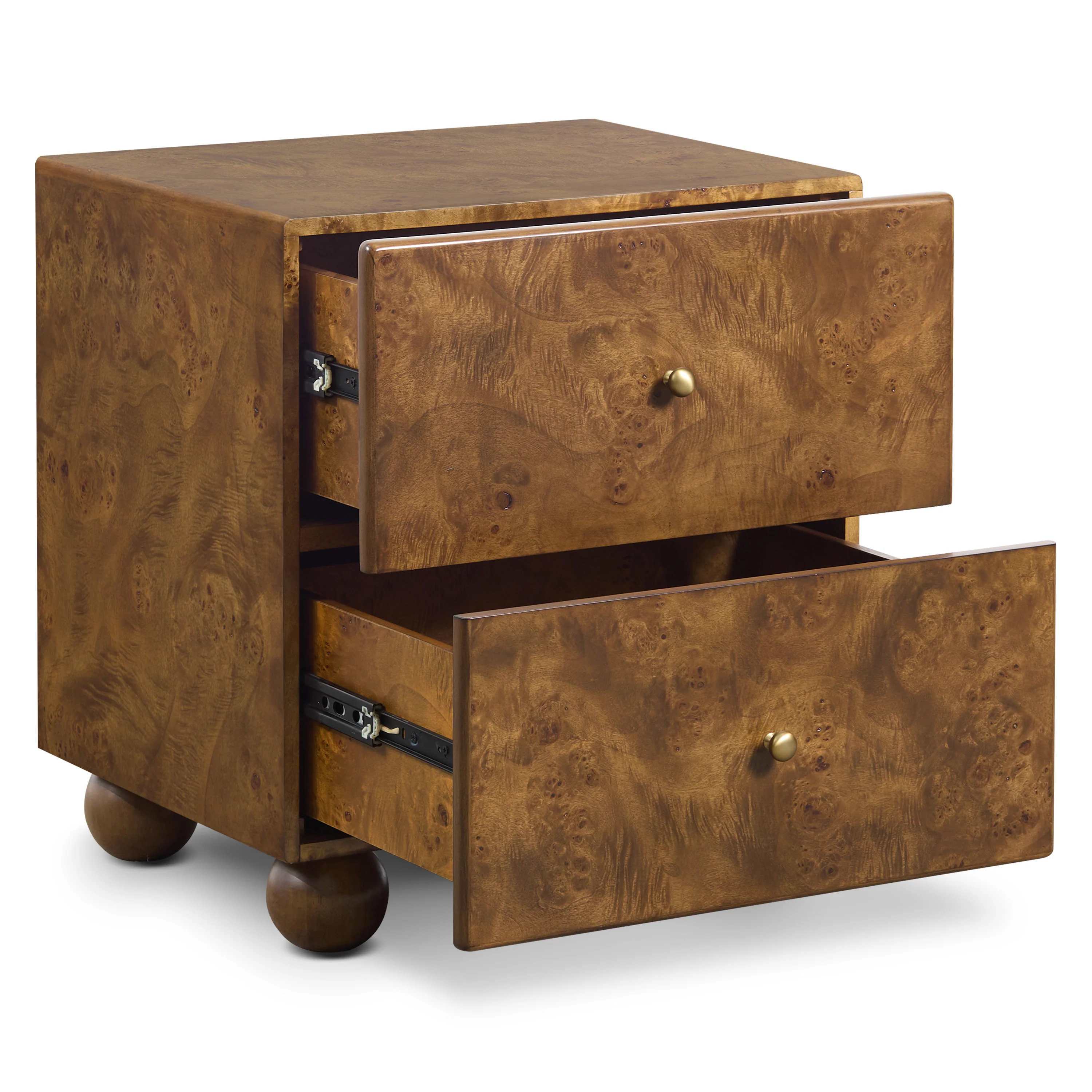 Malea Nightstand | Burl Walnut - Image 5