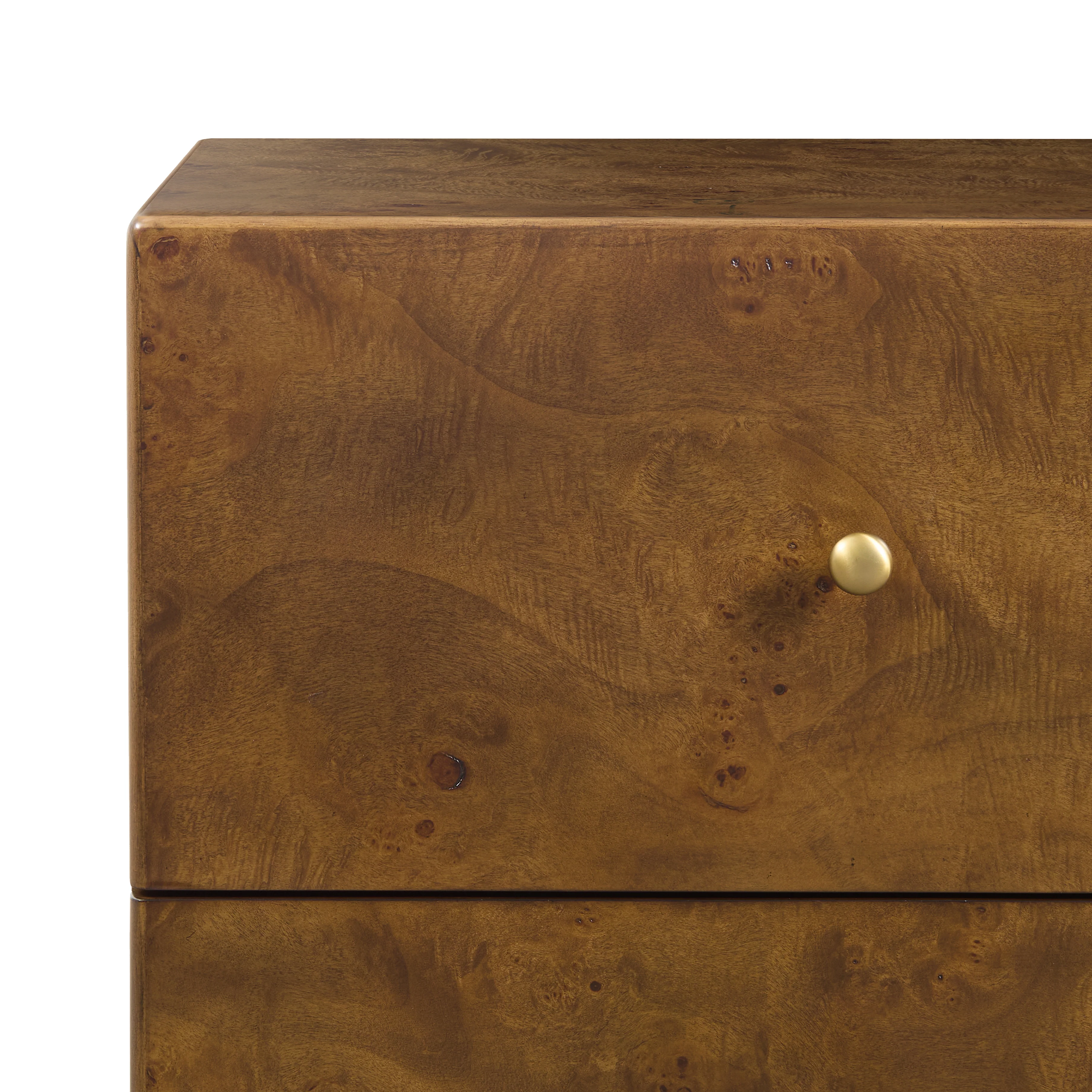 Malea Nightstand | Burl Walnut - Image 9