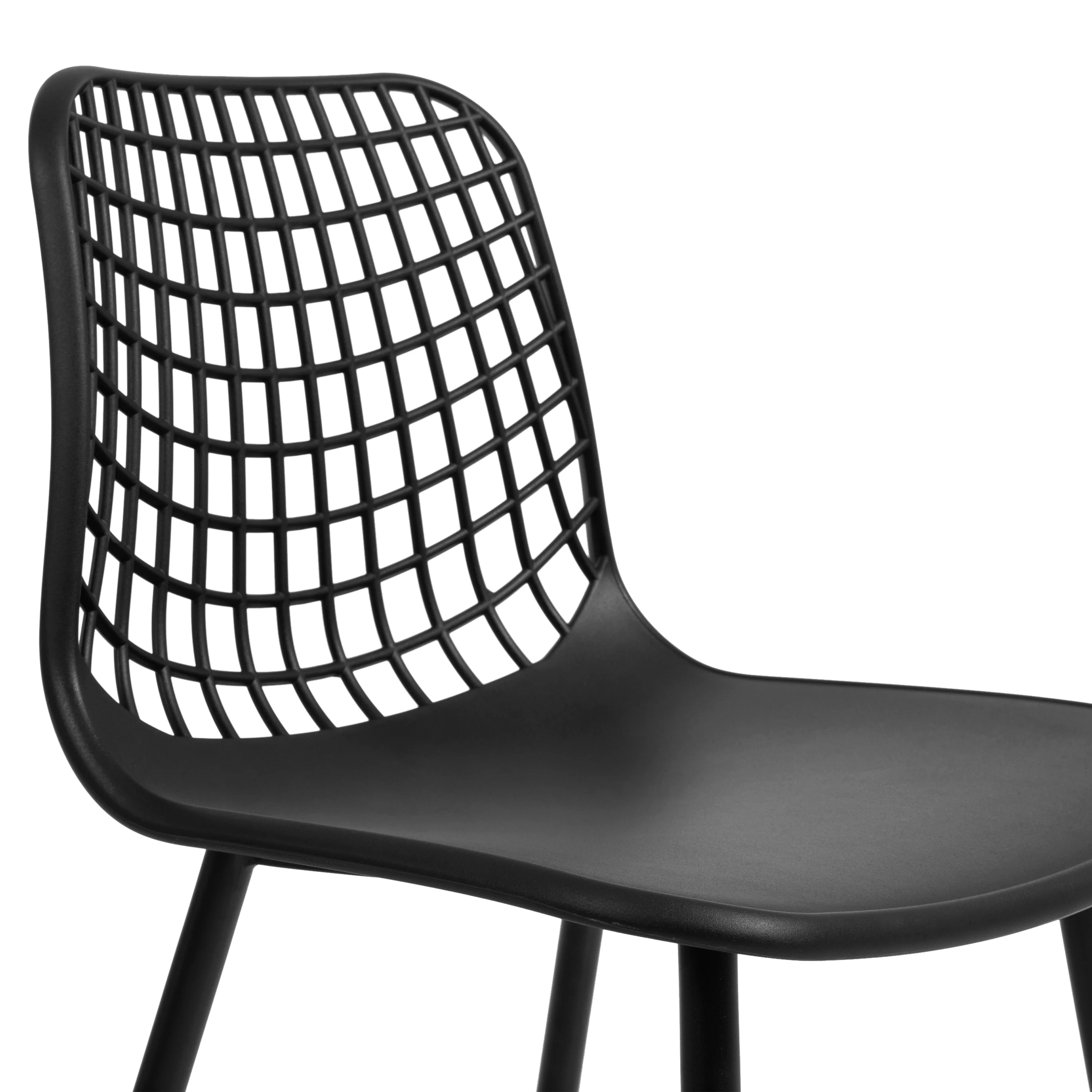Marais Dining Chair | Black | Set of 4 - Image 11