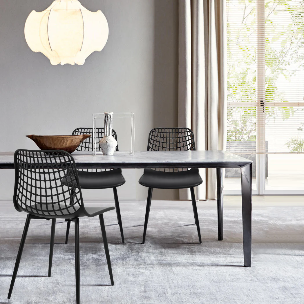 Marais Dining Chair | Black | Set of 4 - Image 4