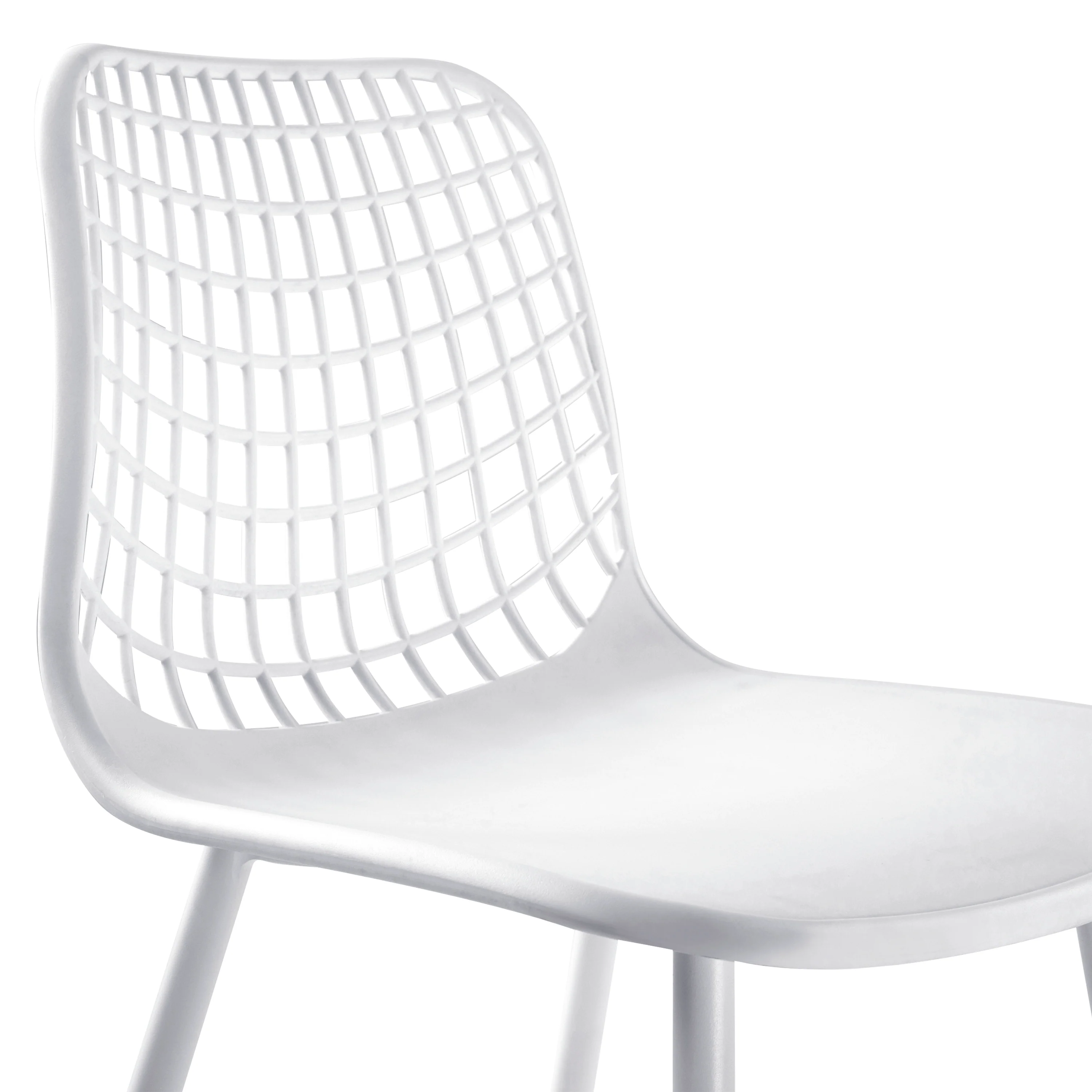 Marais Dining Chair | White | Set of 4 - Image 12
