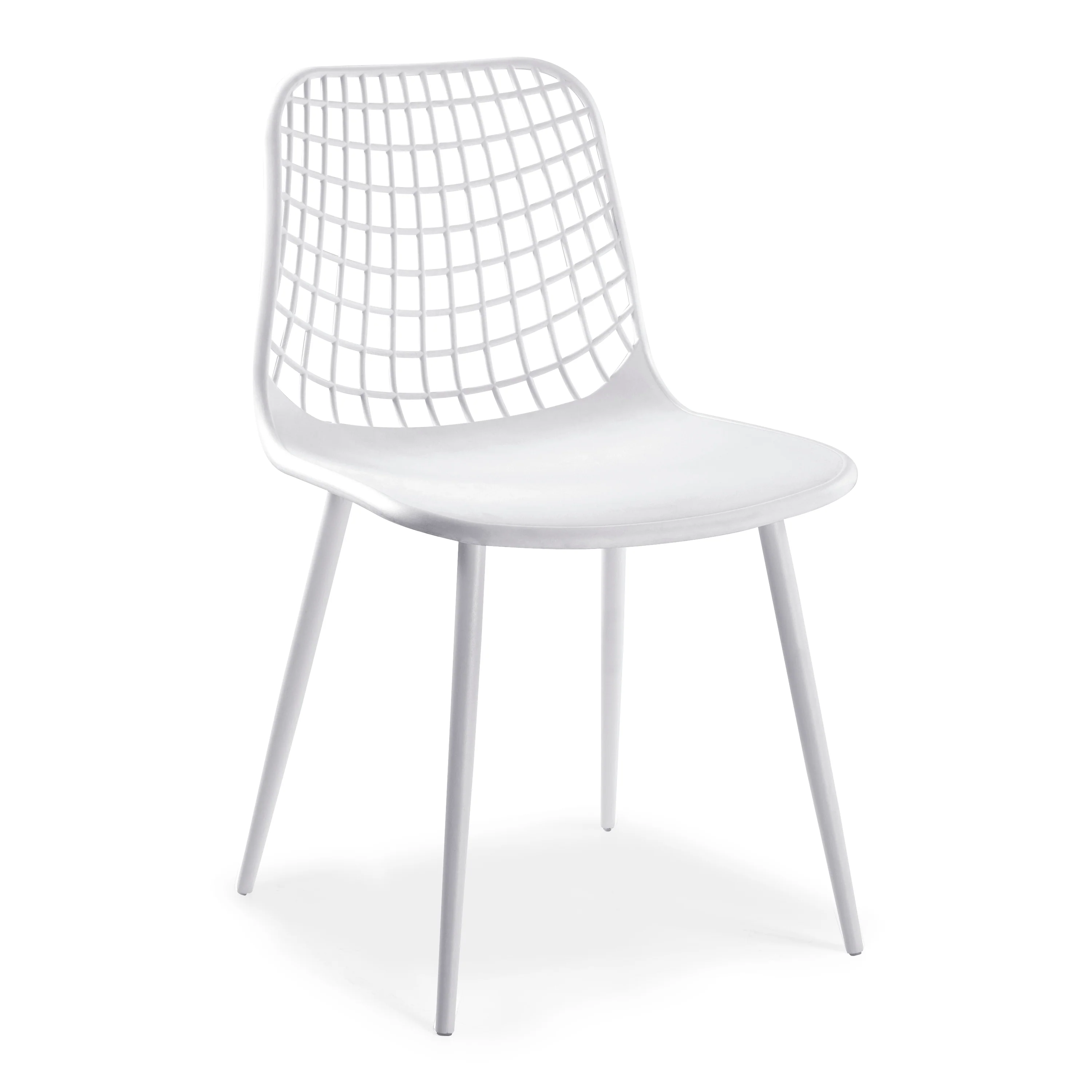 Marais Dining Chair | White | Set of 4 - Image 7