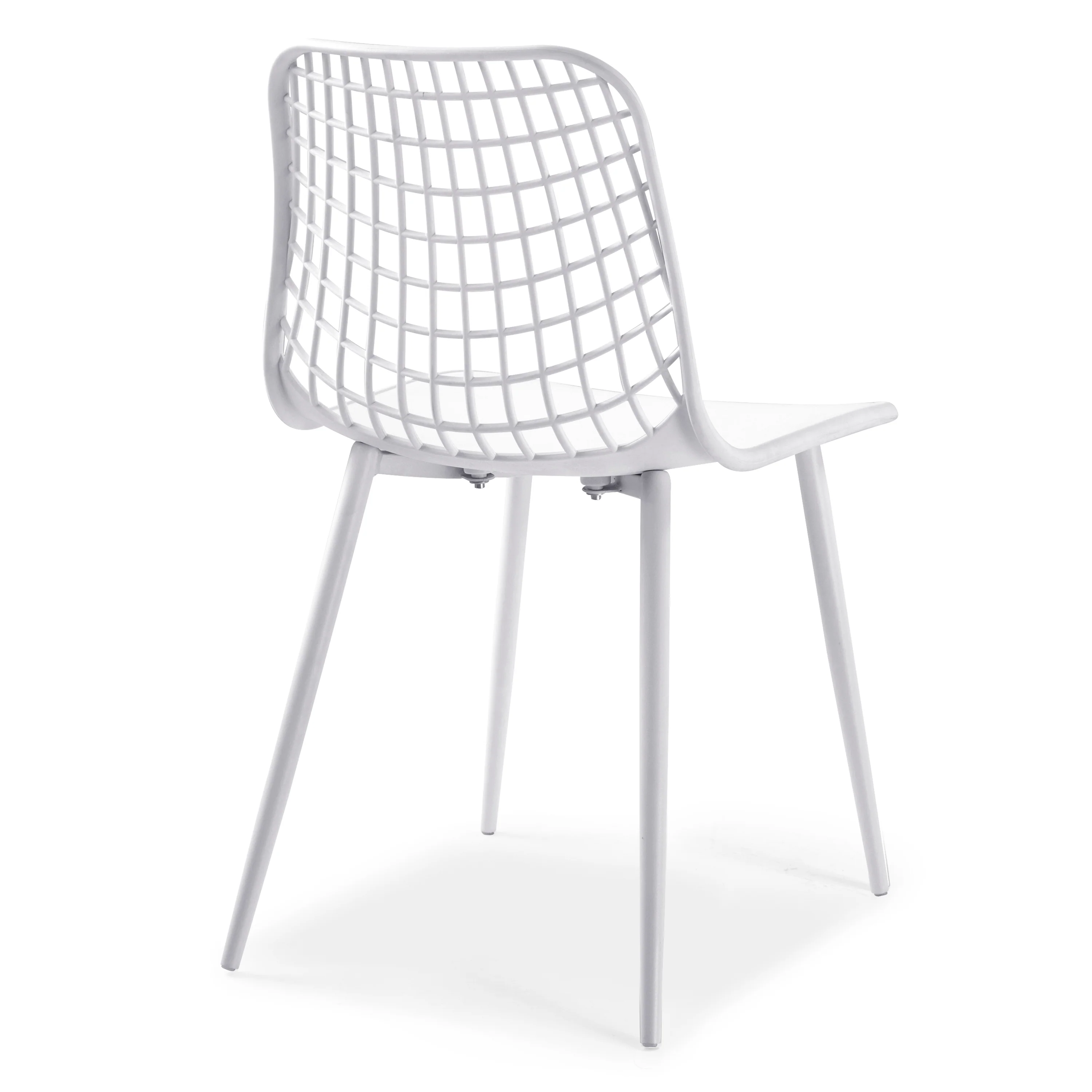 Marais Dining Chair | White | Set of 4 - Image 8