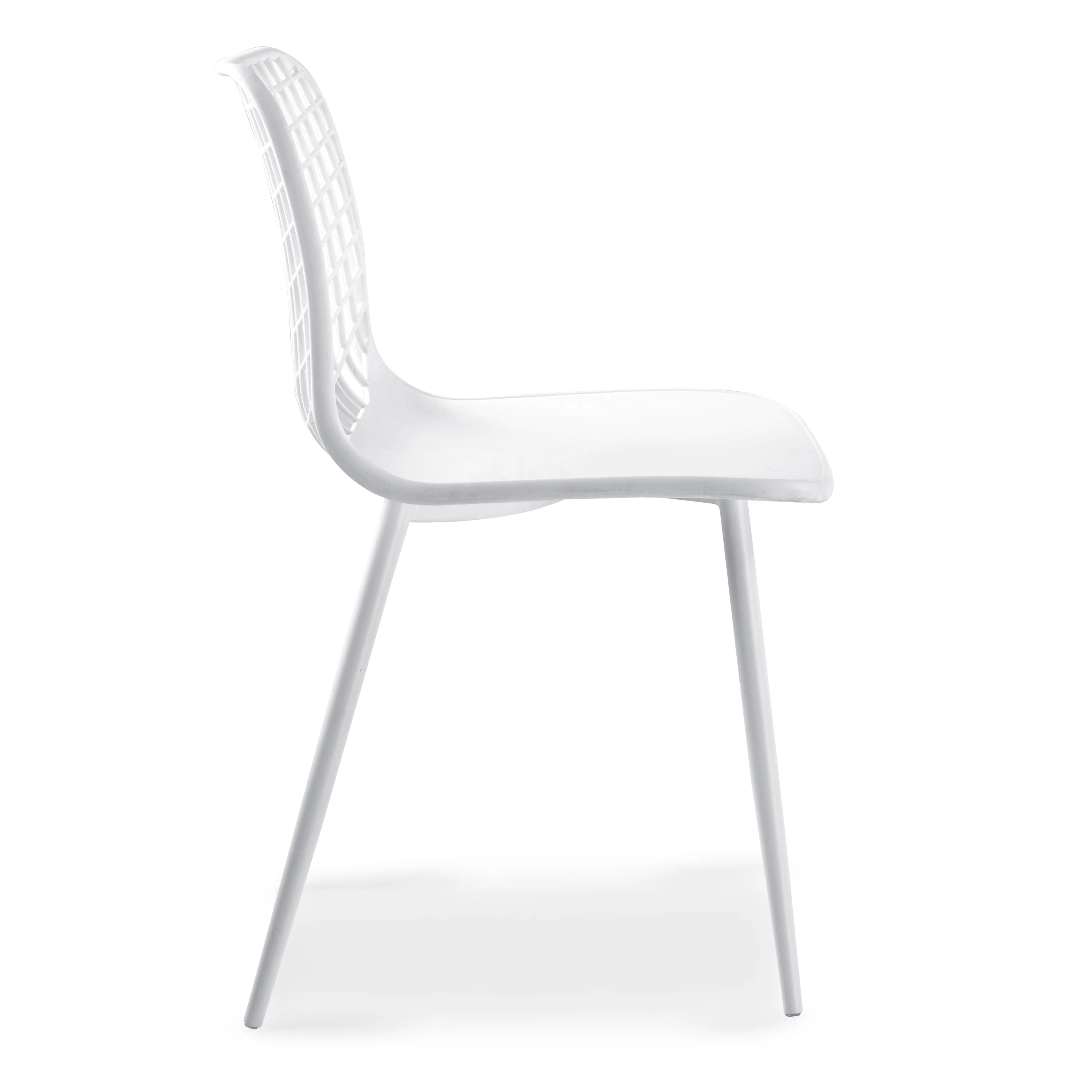 Marais Dining Chair | White | Set of 4 - Image 9