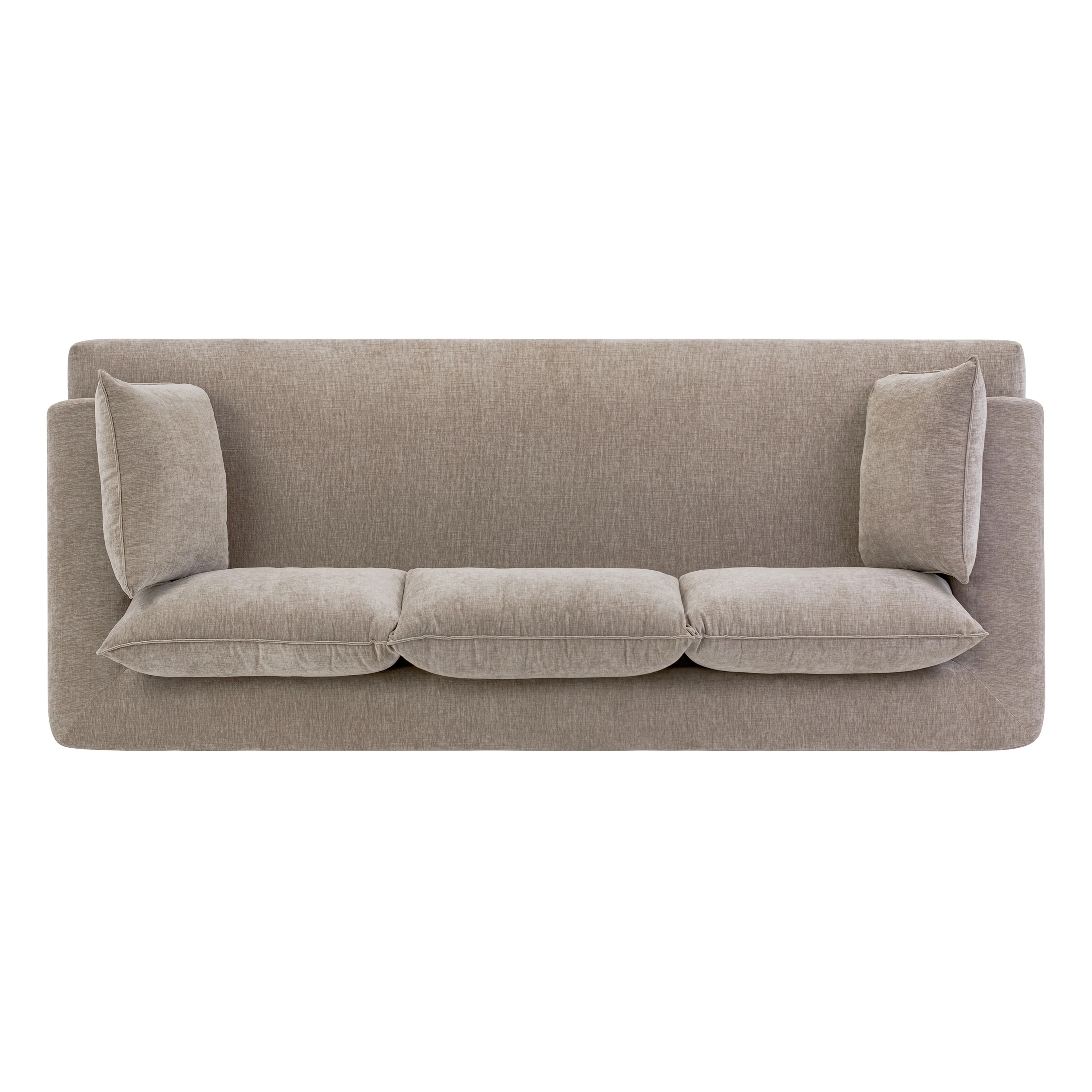 Marcel 99" Sofa | Taupe Brown - Image 11