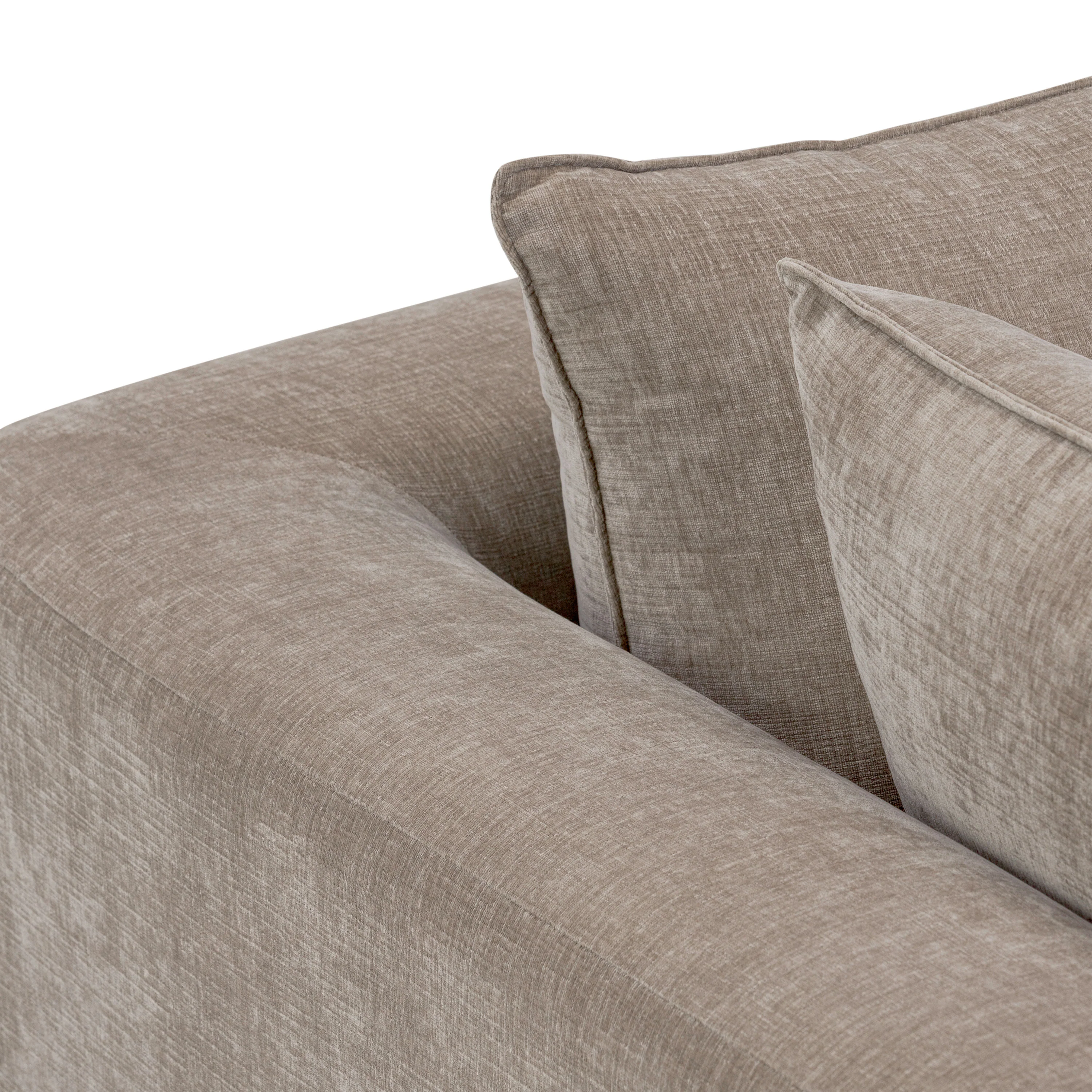 Marcel 99" Sofa | Taupe Brown - Image 12