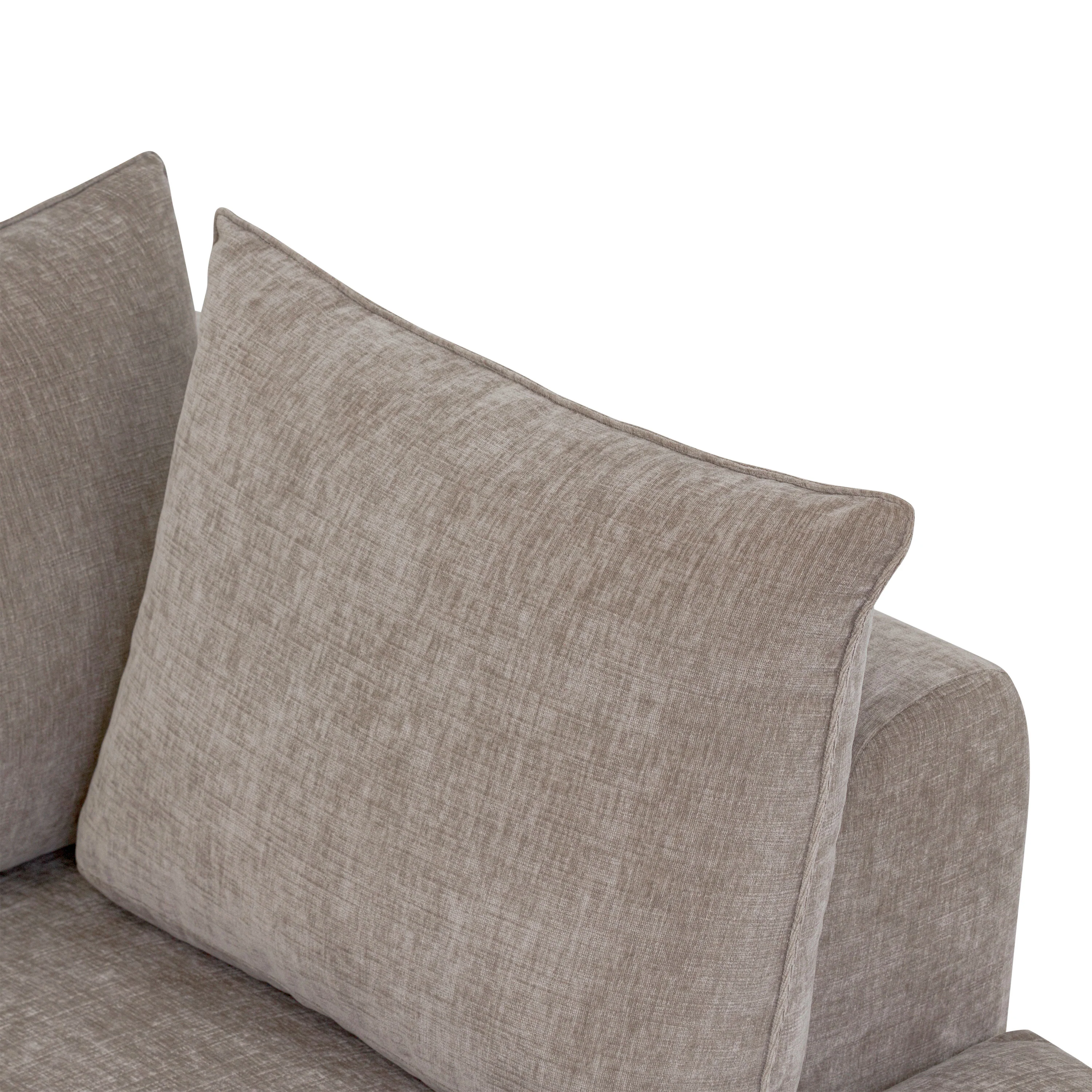 Marcel 99" Sofa | Taupe Brown - Image 6