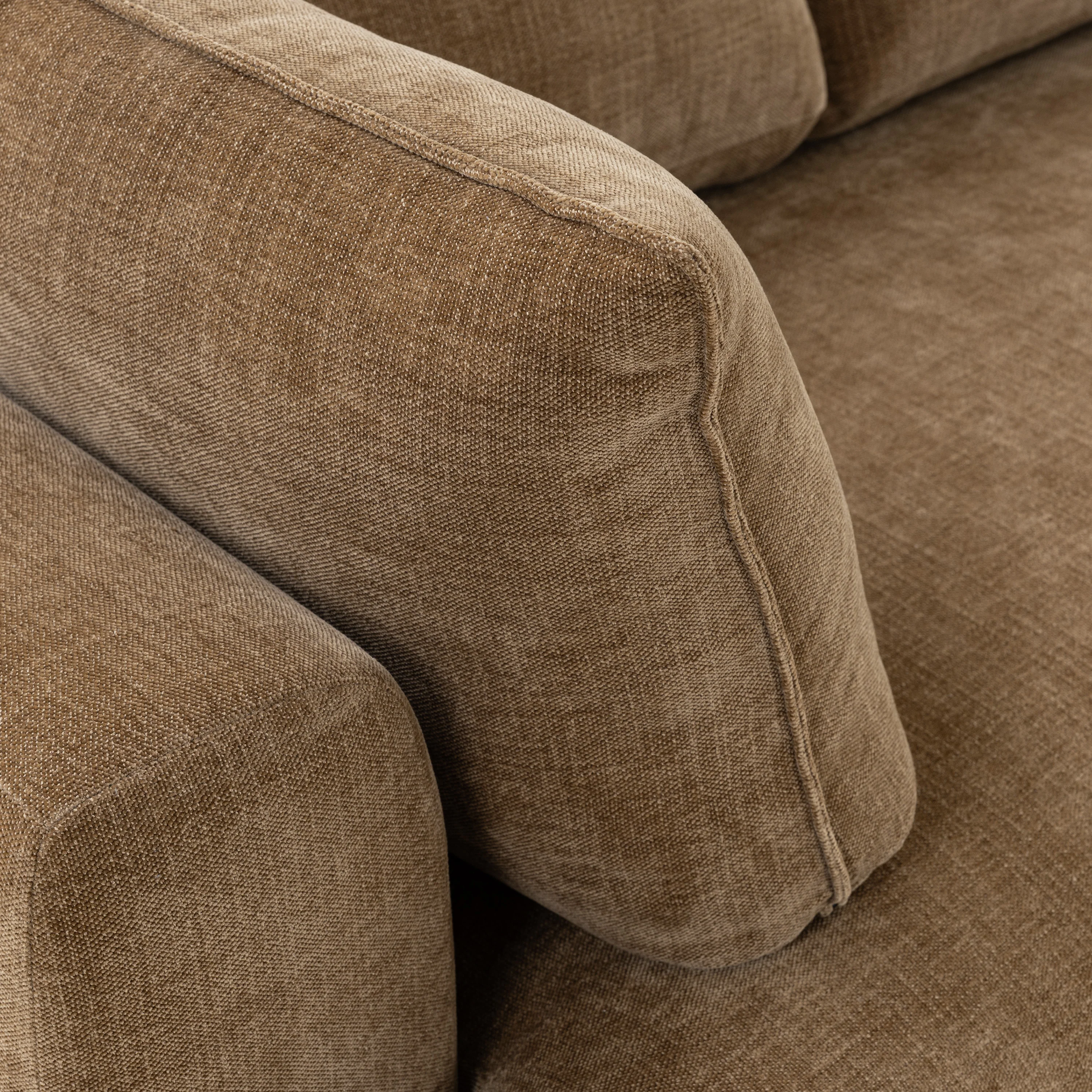 Marcel 99" Sofa | Tawny Brown - Image 11