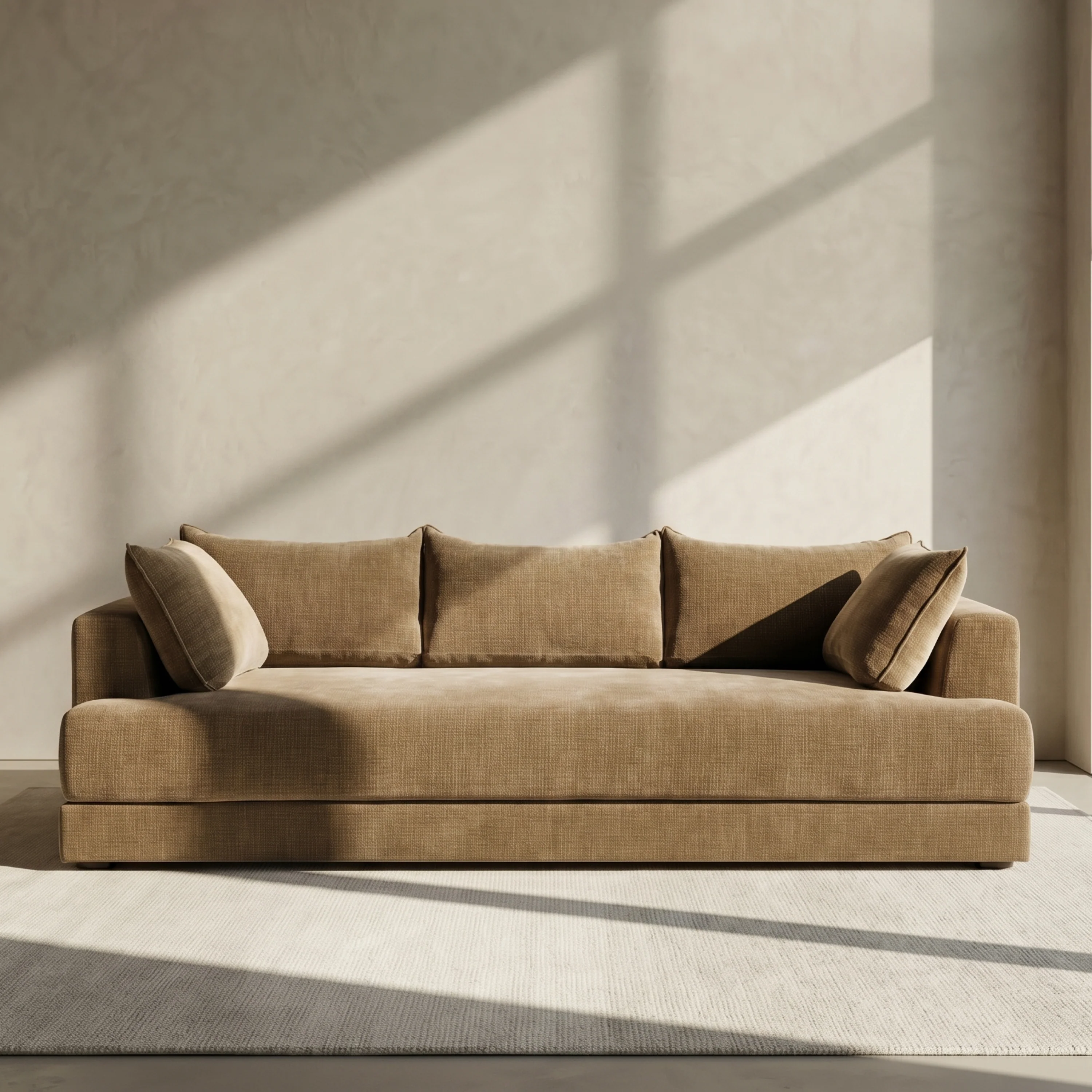 Marcel 99" Sofa | Tawny Brown - Image 3