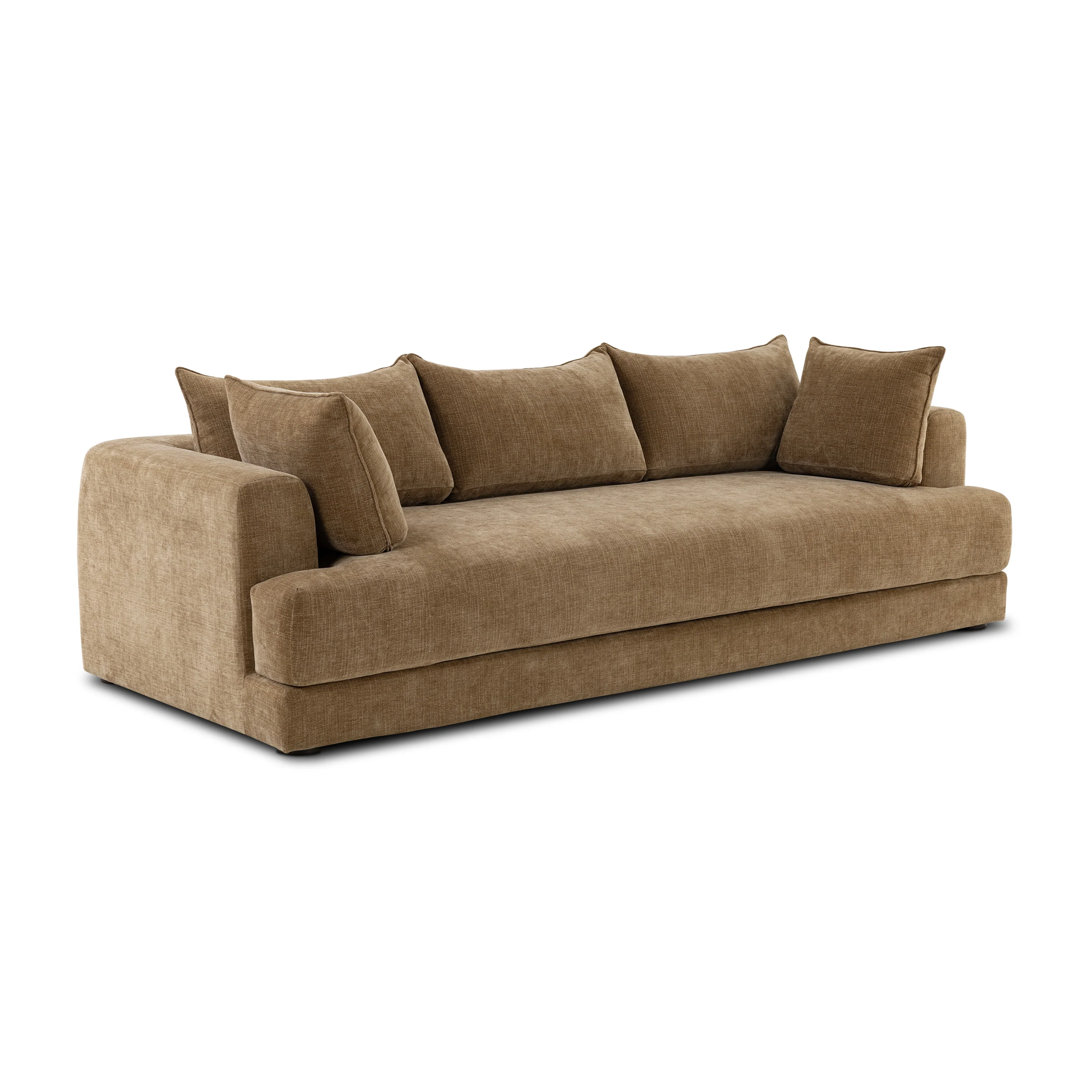 Marcel 99" Sofa | Tawny Brown - Image 4