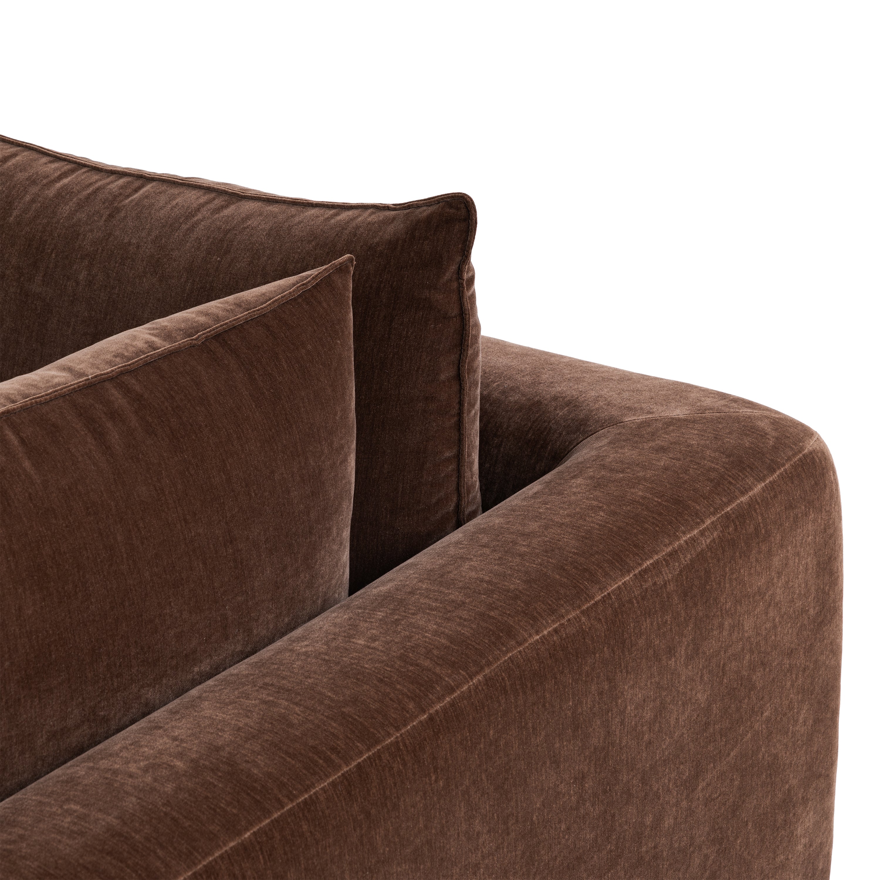 Marcel Left-Facing Corner Sectional | Bronzer Brown - Image 10