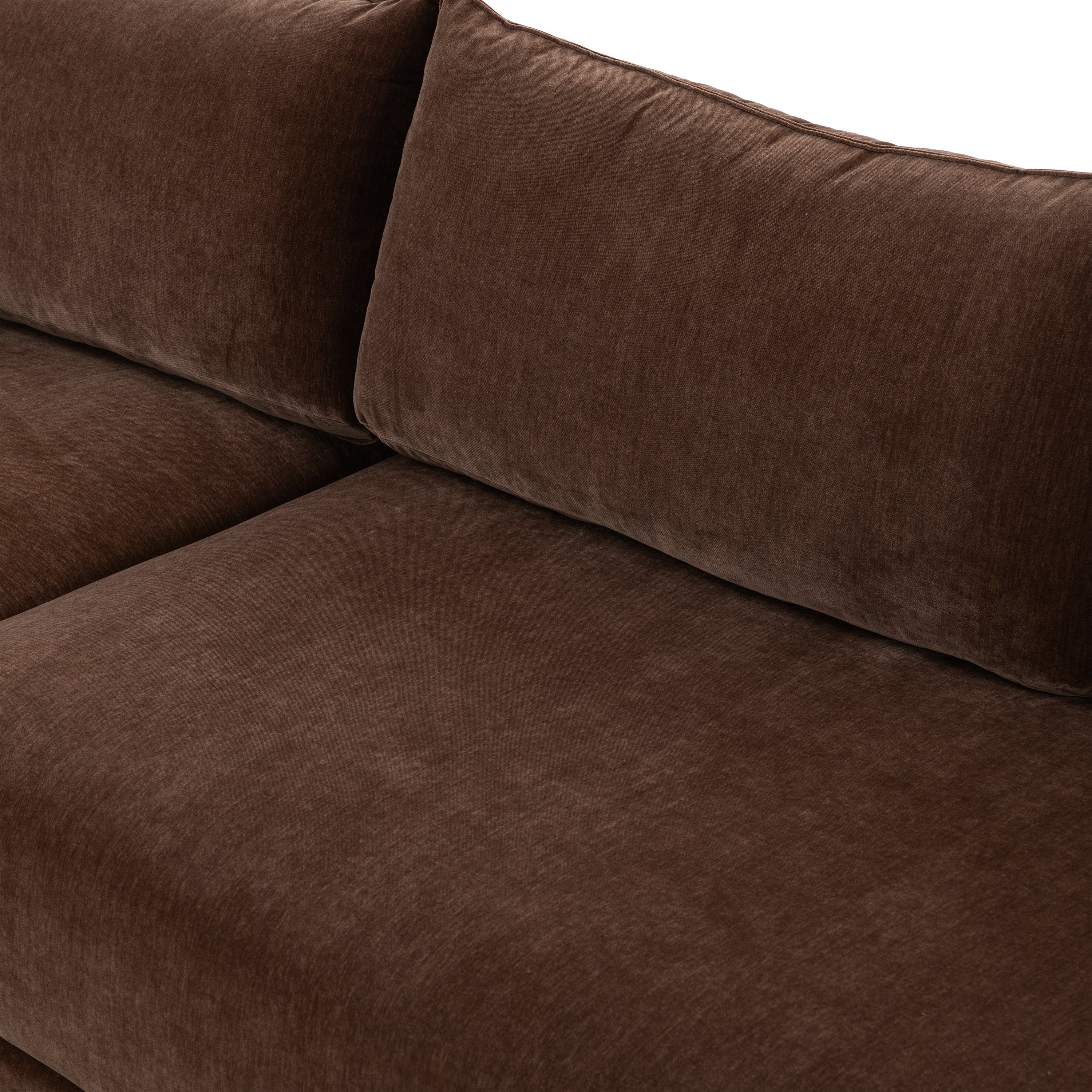 Marcel Left-Facing Corner Sectional | Bronzer Brown - Image 11